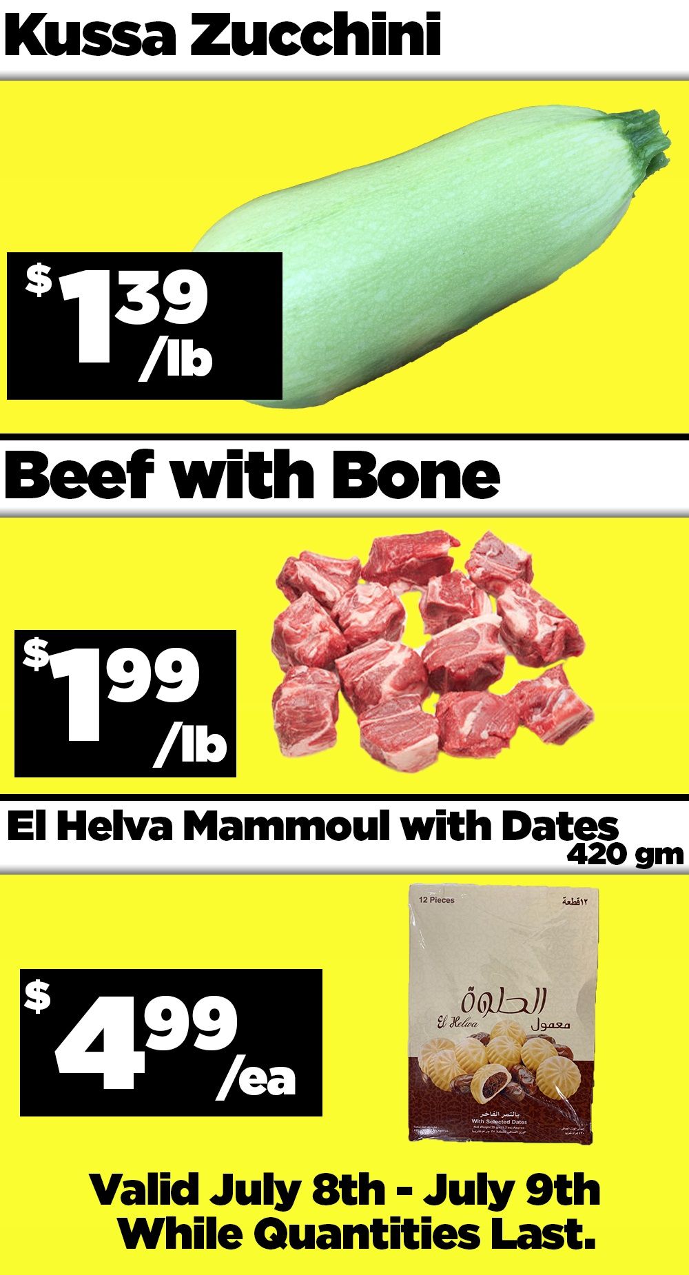 Basha Foods International Flyer July 7 to 10