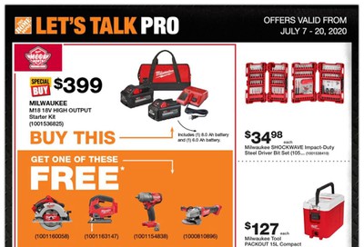 Home Depot PRO Flyer July 7 to 20