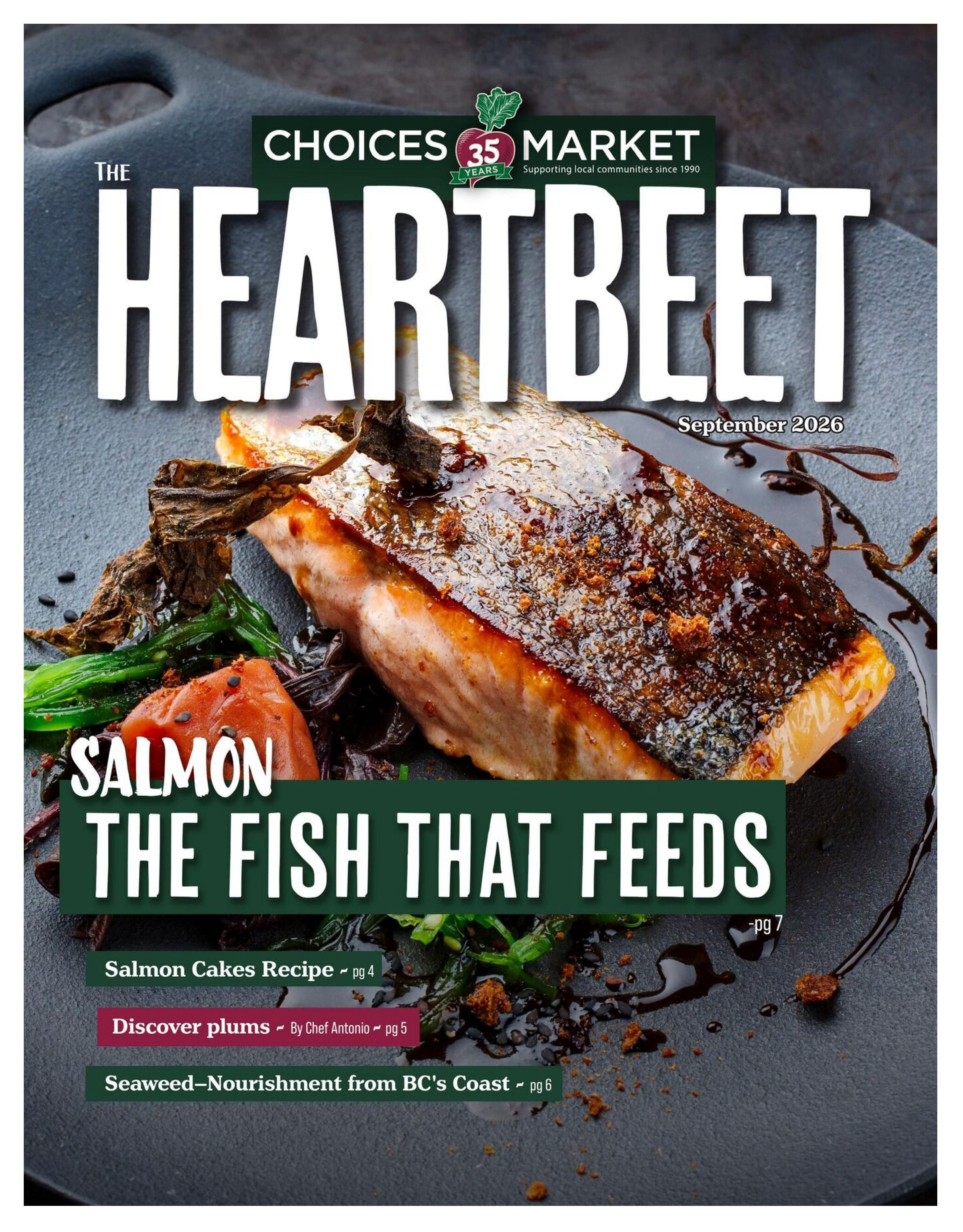 Choices Market HeartBeet Monthly Flyer September 1 to 30