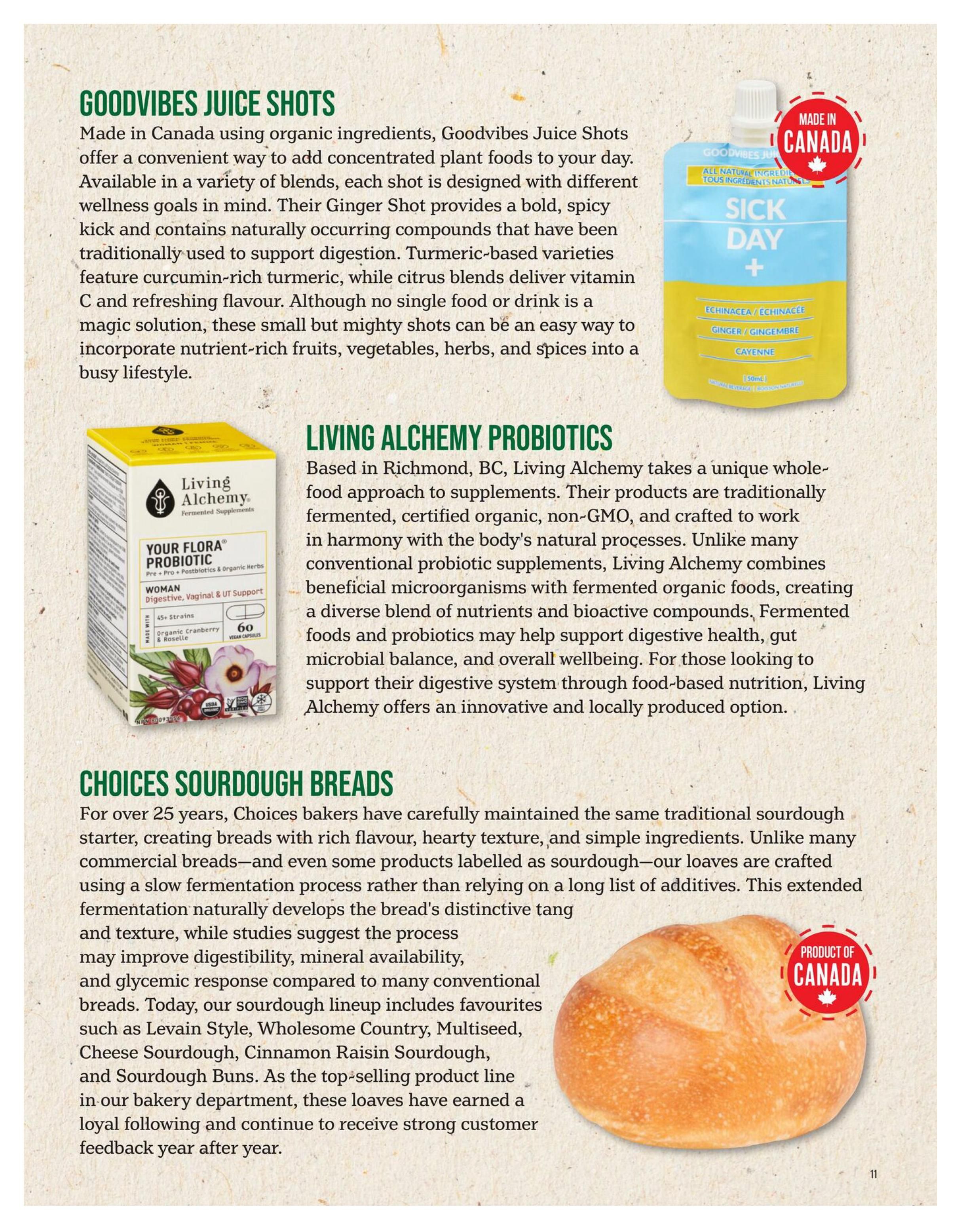 Choices Market HeartBeet Monthly Flyer September 1 to 30
