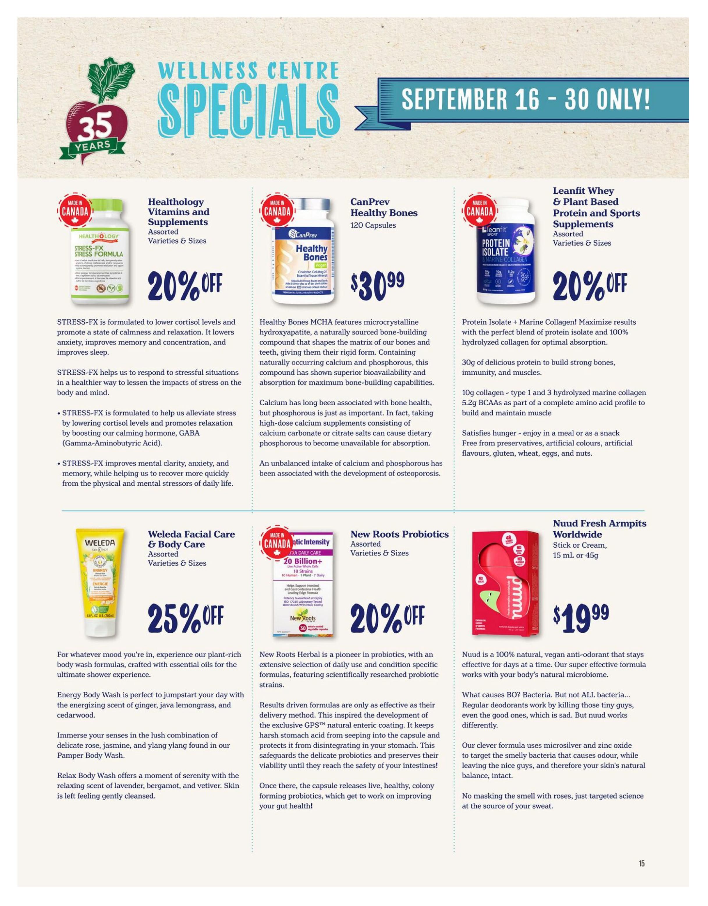 Choices Market HeartBeet Monthly Flyer September 1 to 30