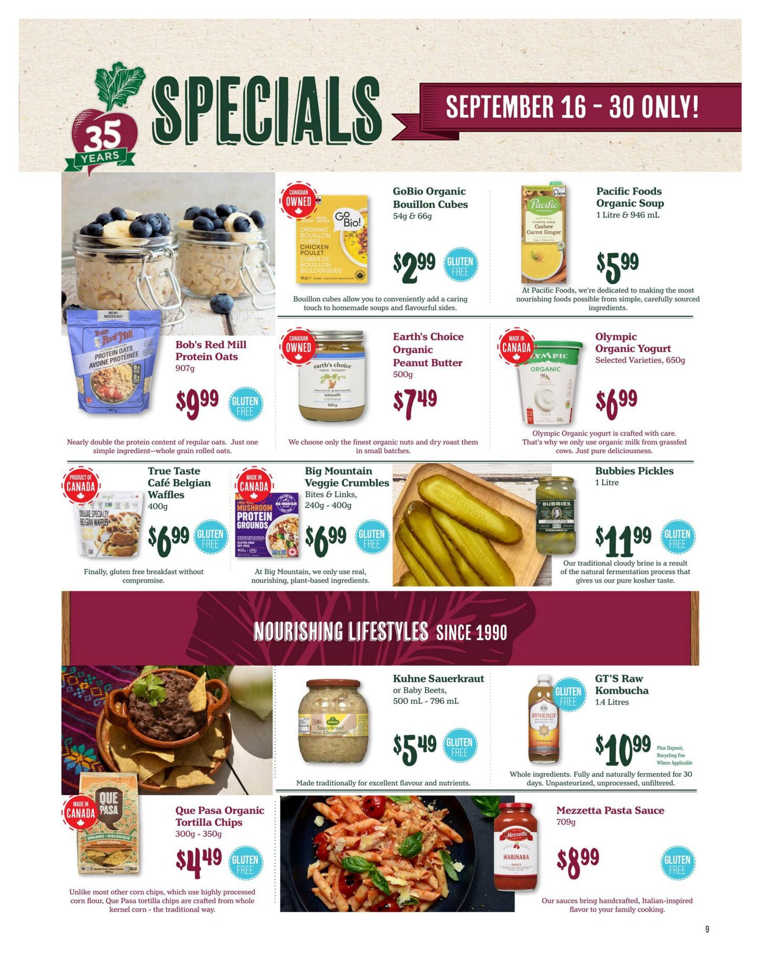 Choices Market HeartBeet Monthly Flyer September 1 to 30