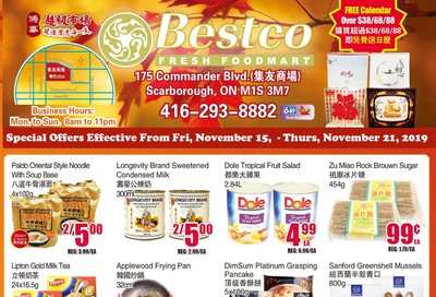 BestCo Food Mart (Scarborough) Flyer November 15 to 21