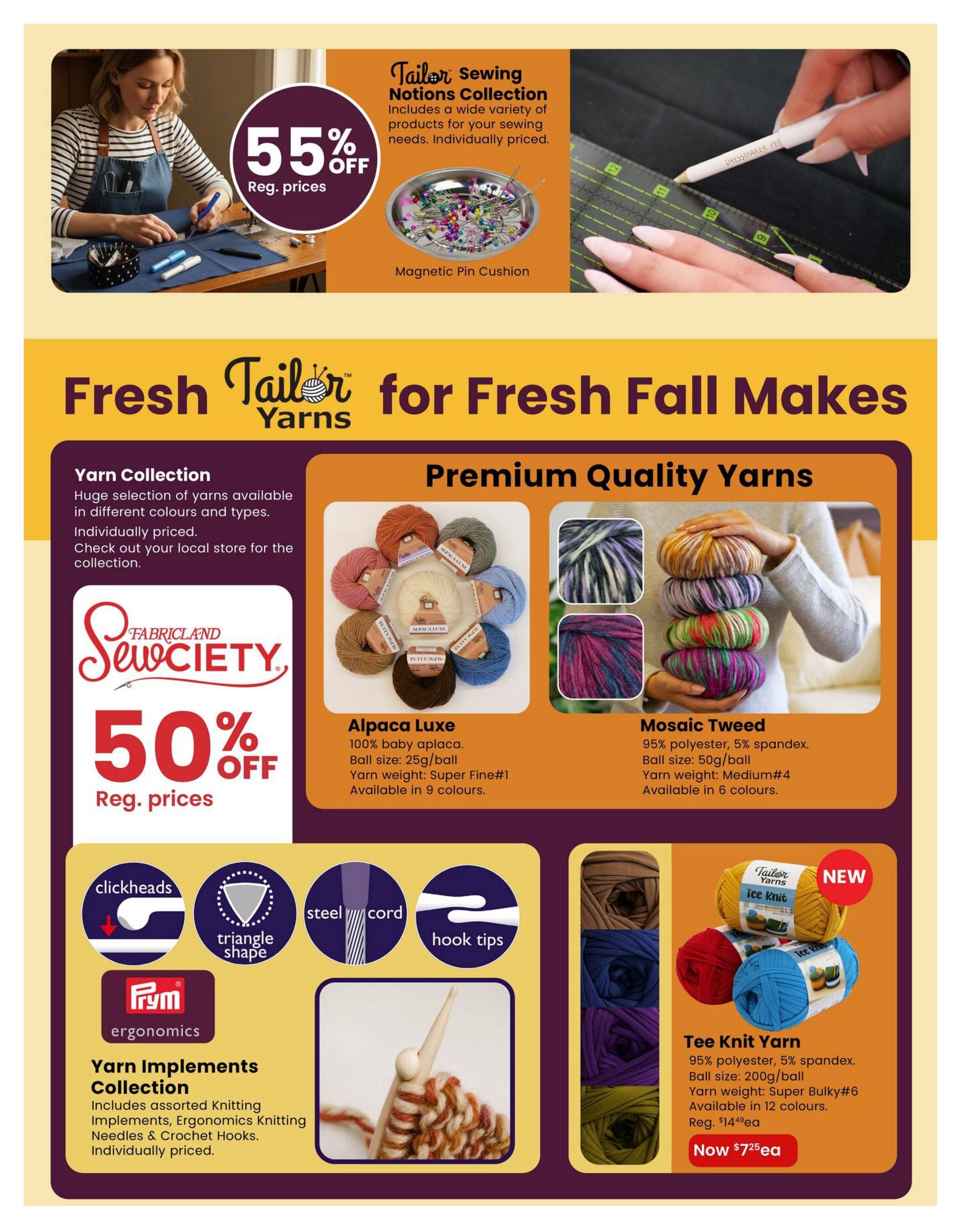 Fabricland (ON) Flyer September 1 to 30