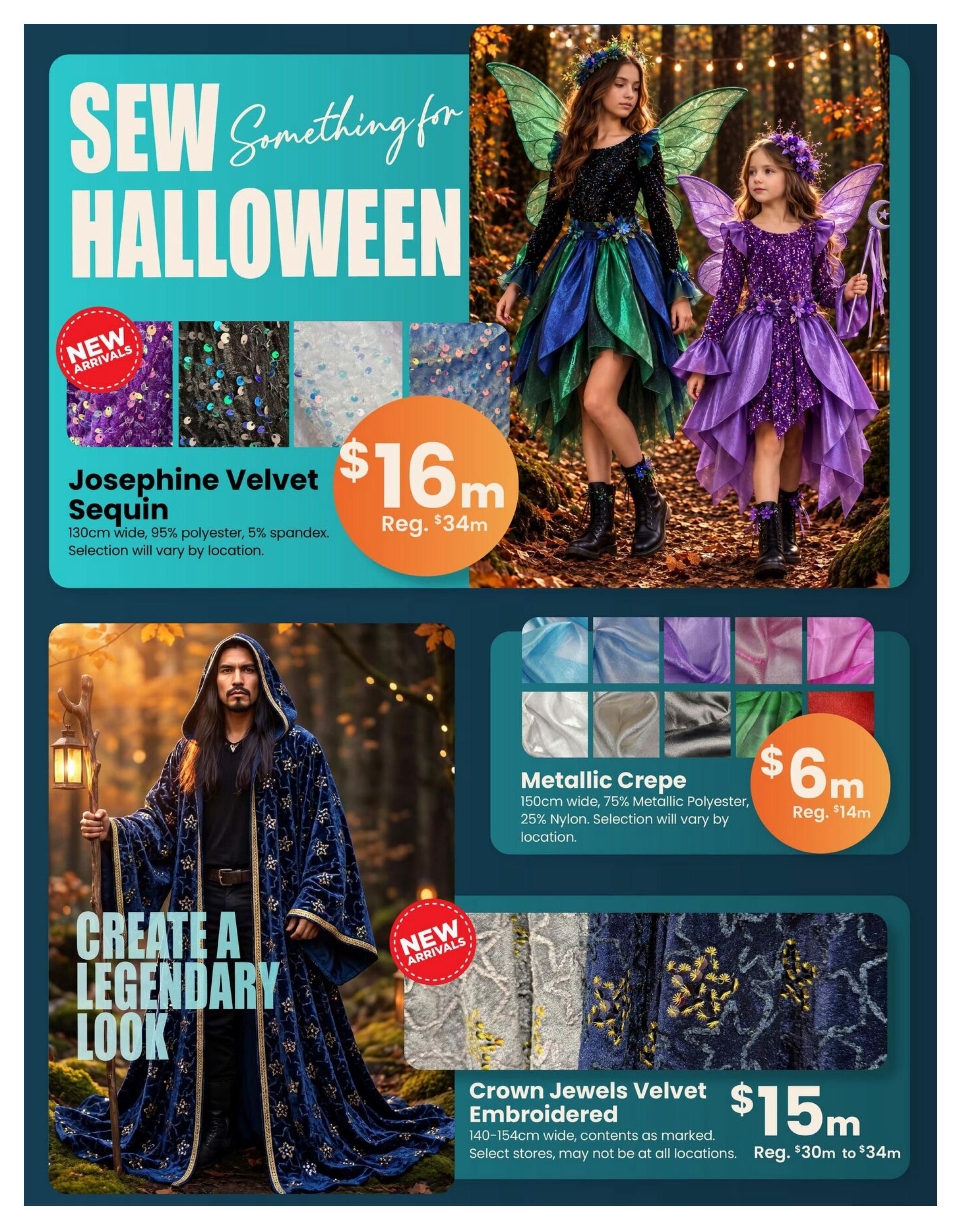 Fabricland (West) Flyer September 1 to 30