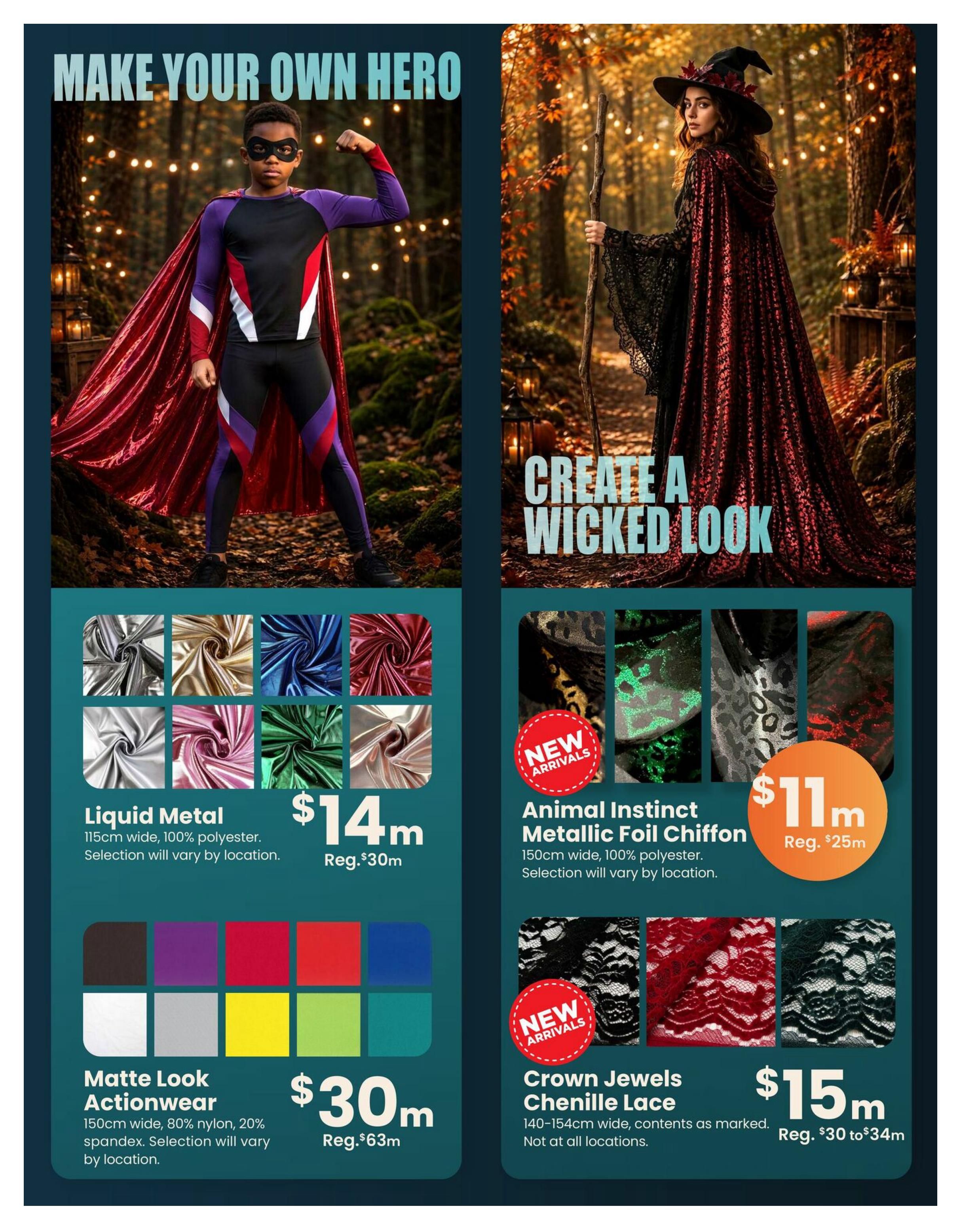 Fabricland (West) Flyer September 1 to 30