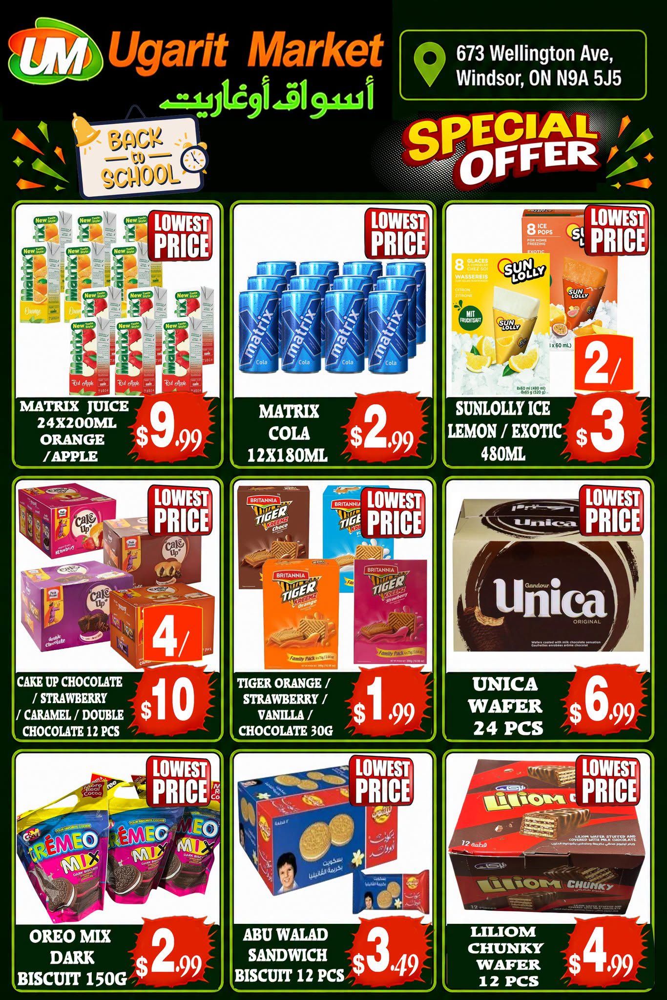 Ugarit Market Flyer September 1 to 7