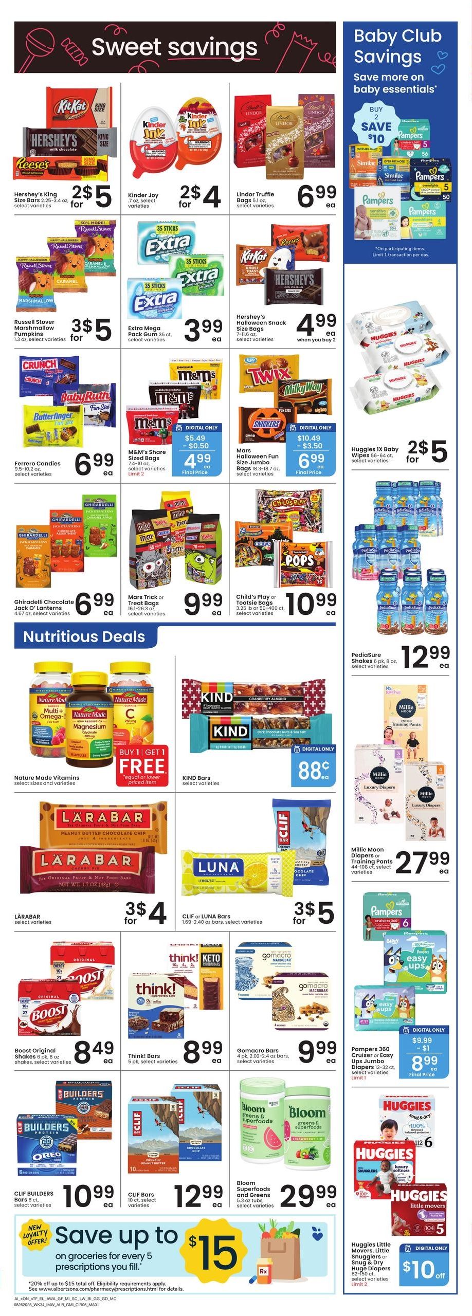 Albertsons (Bellevue Area, ID) Weekly Ad September 2 - 8, 2026