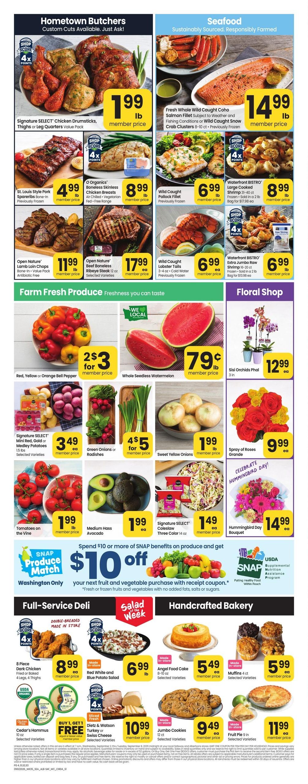 Albertsons (Boardman Area, OR) Weekly Ad September 2 - 8, 2026