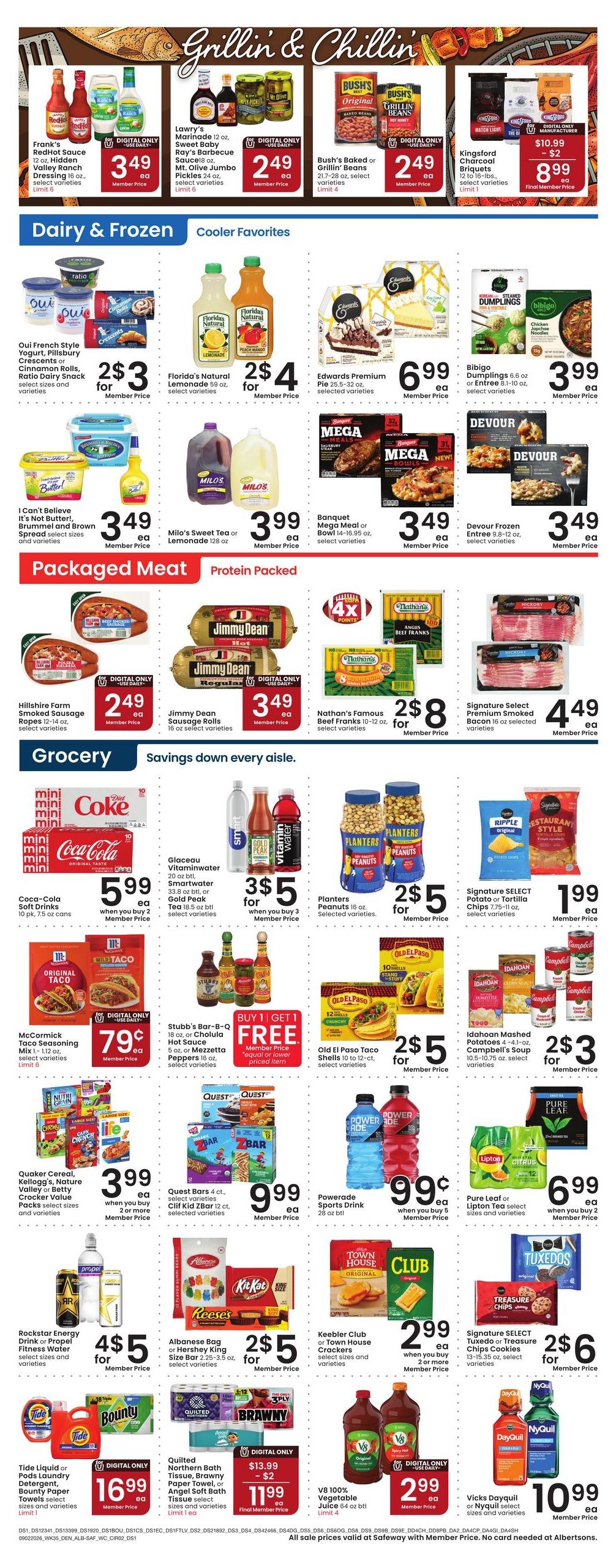 Albertsons (Casper Area, WY) Weekly Ad September 2 - 8, 2026