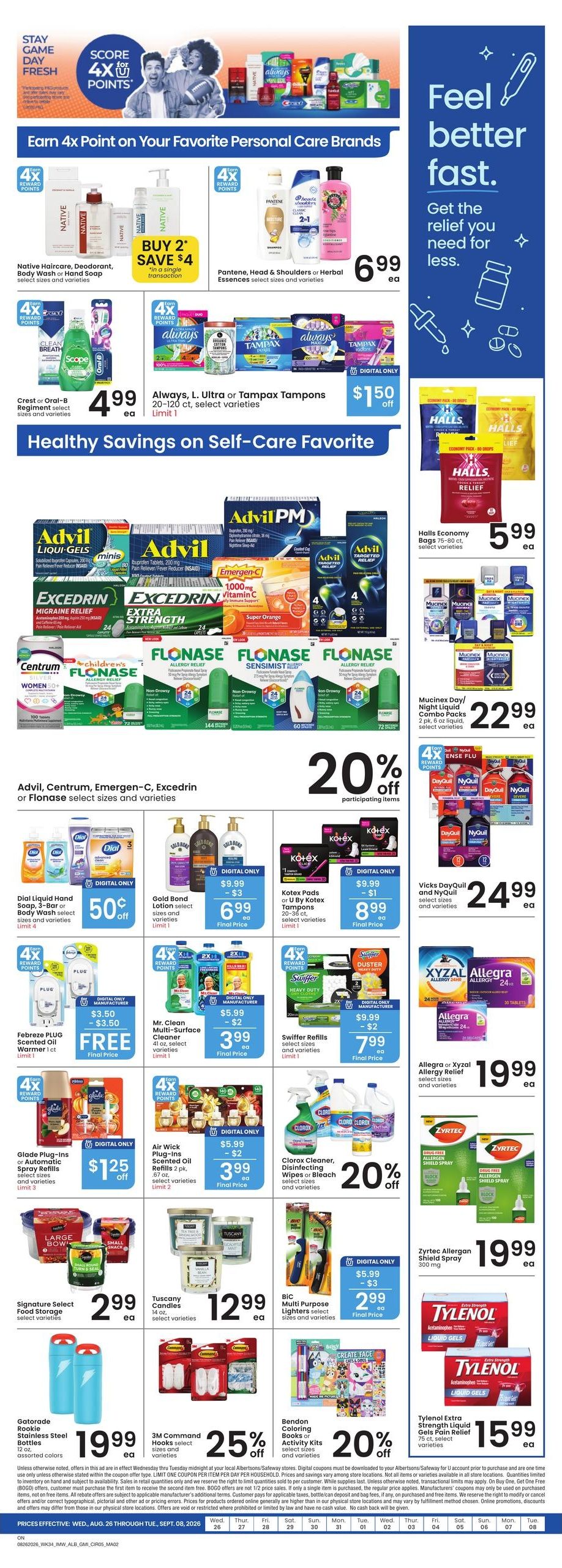 Albertsons (Ontario Area, OR) Weekly Ad September 2 - 8, 2026