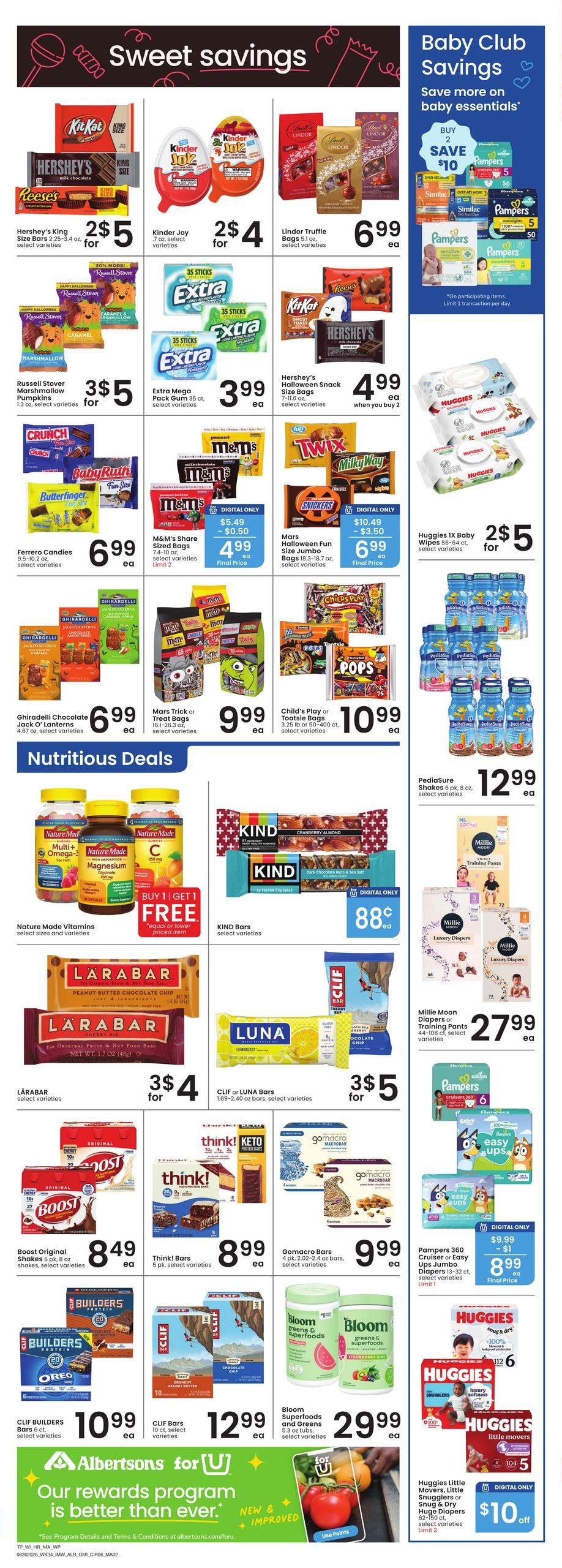 Albertsons (Williston Area, ND) Weekly Ad September 2 - 8, 2026