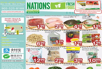 Nations Fresh Foods (Hamilton) Flyer November 15 to 21
