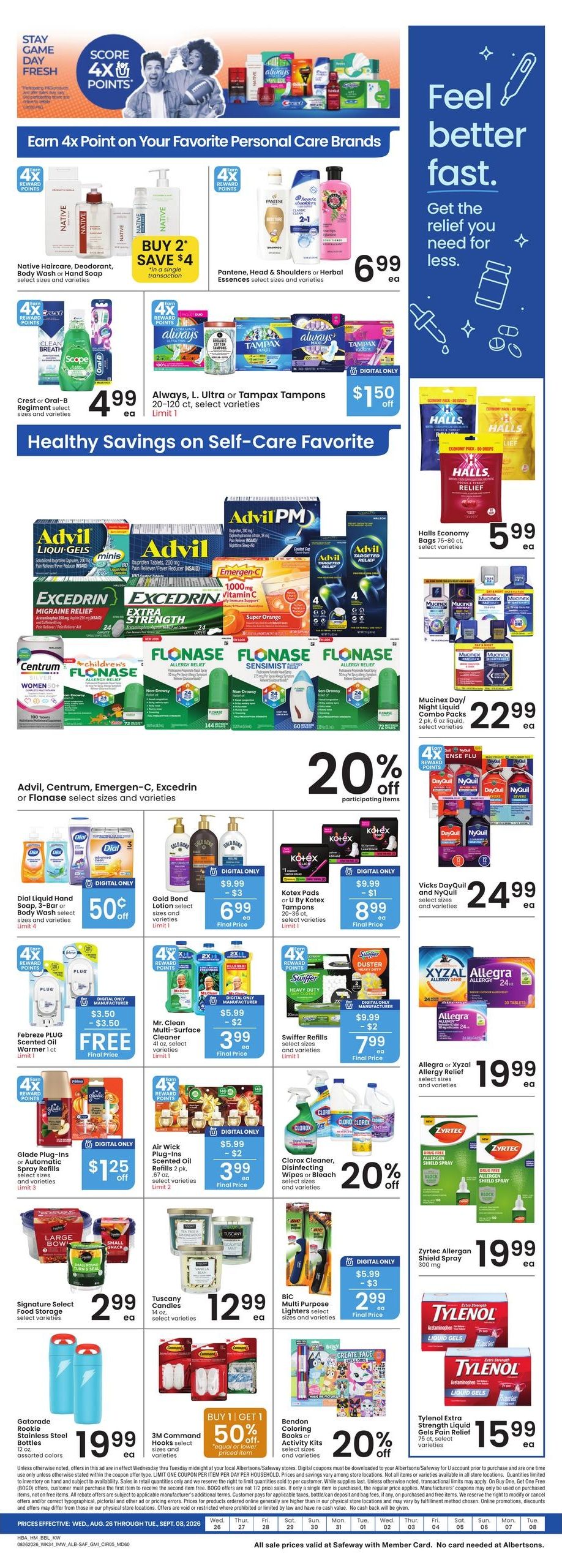 Albertsons (Hamilton Area, MT) Weekly Ad September 2 - 8, 2026