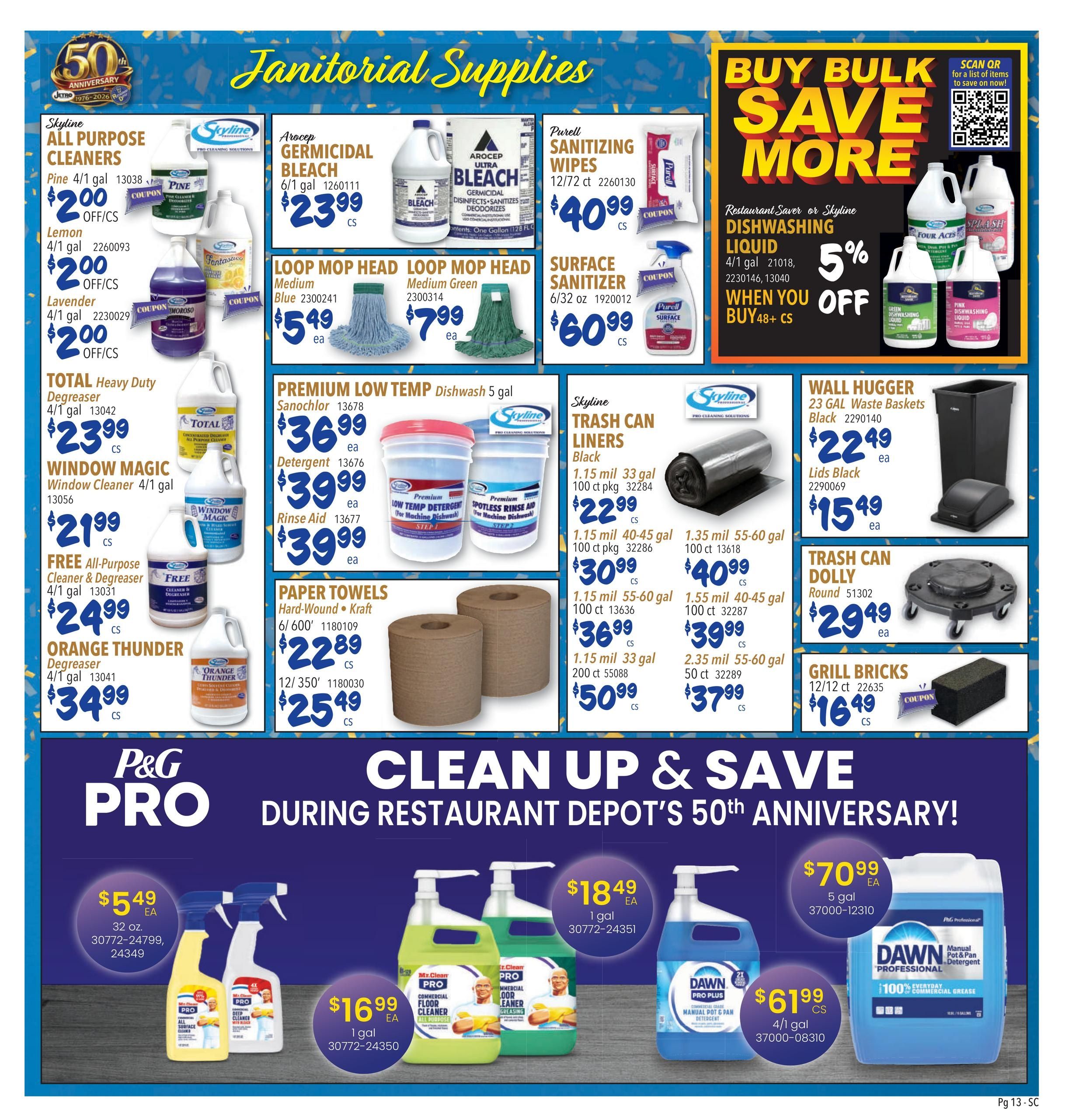 Restaurant Depot (Alhambra Area, CA) Weekly Ad September 1 - 30, 2026