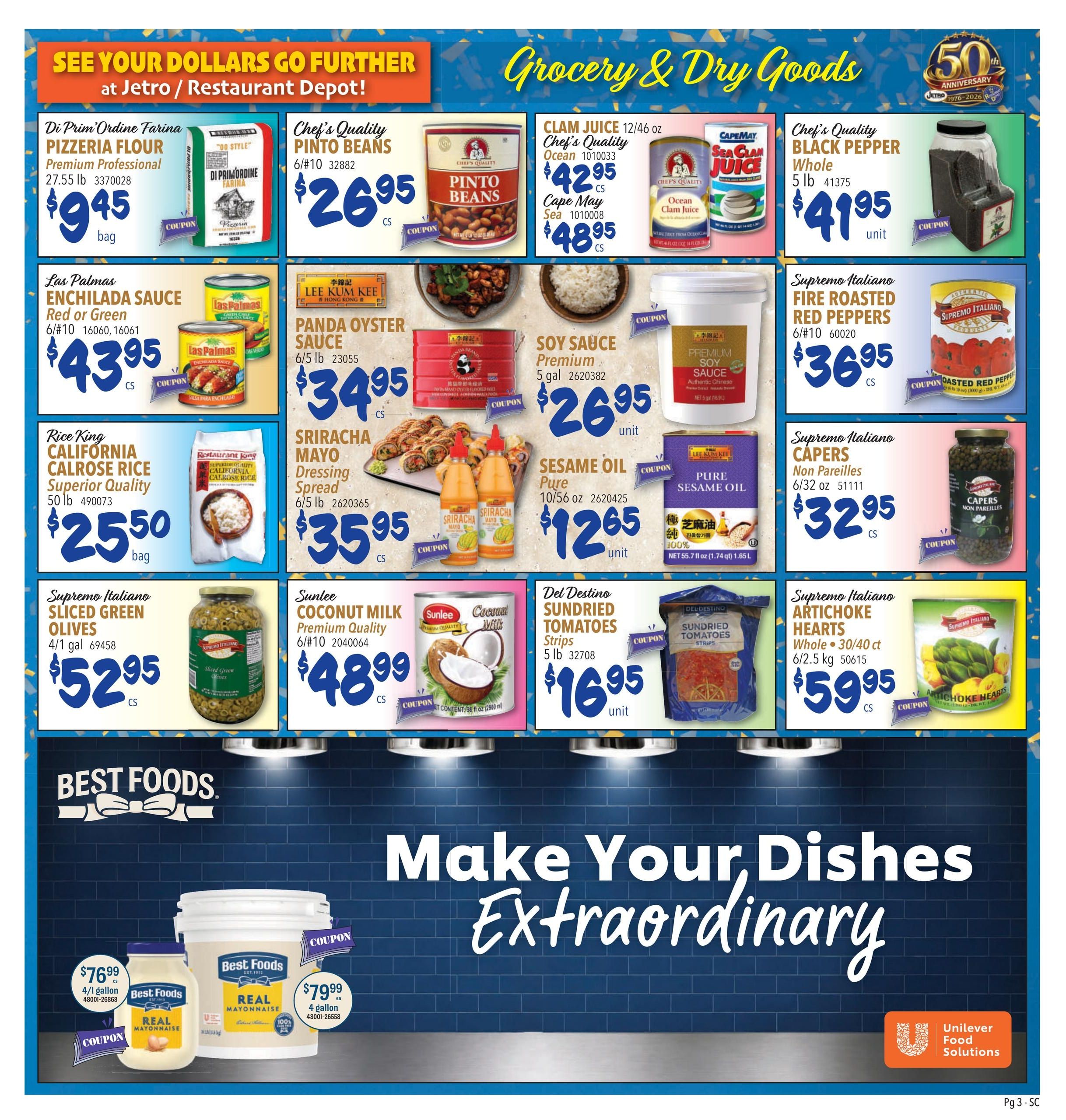 Restaurant Depot (Alhambra Area, CA) Weekly Ad September 1 - 30, 2026
