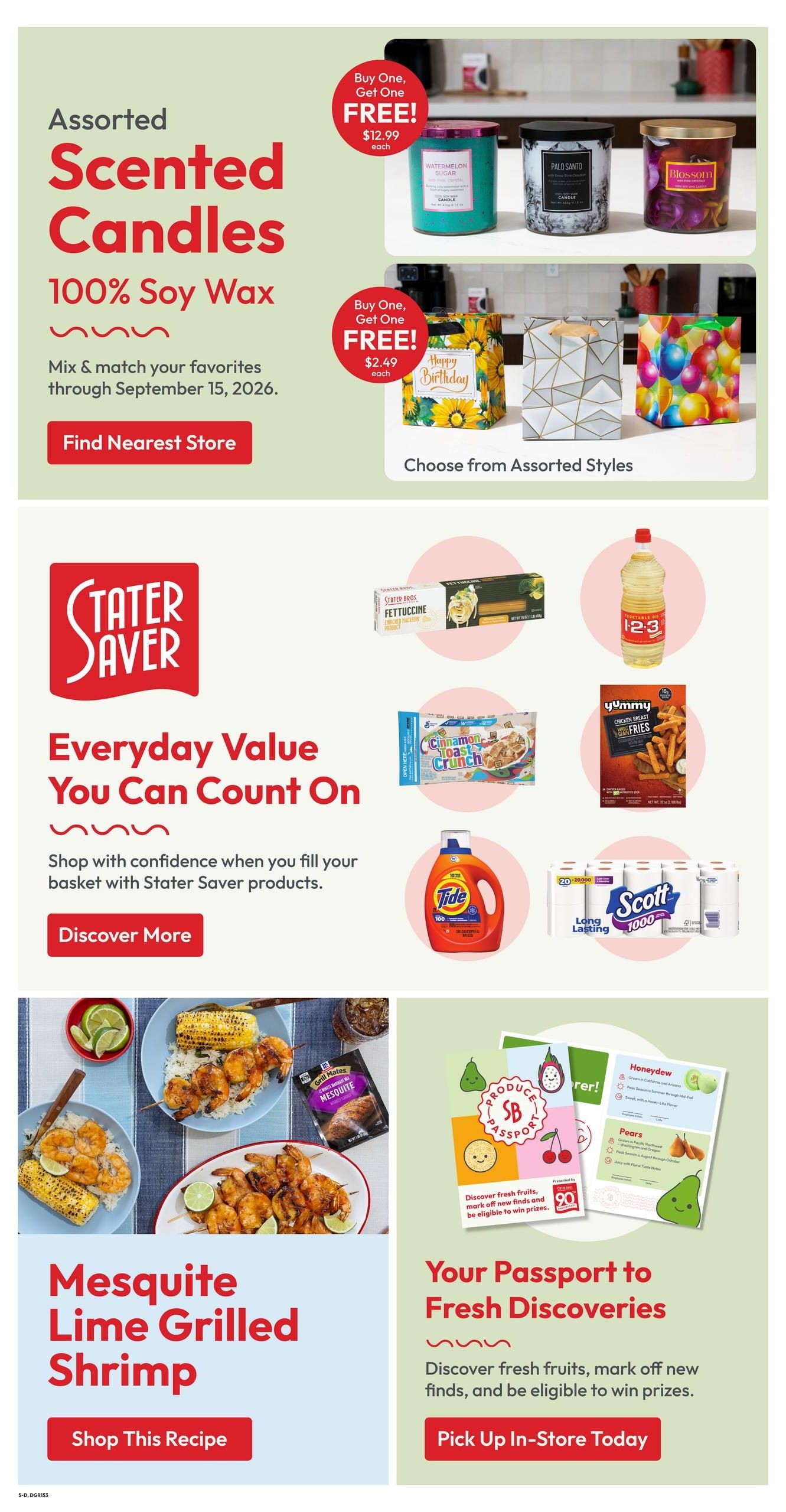 Stater Bros. Markets (Alhambra Area, CA) Weekly Ad September 2 - 8, 2026