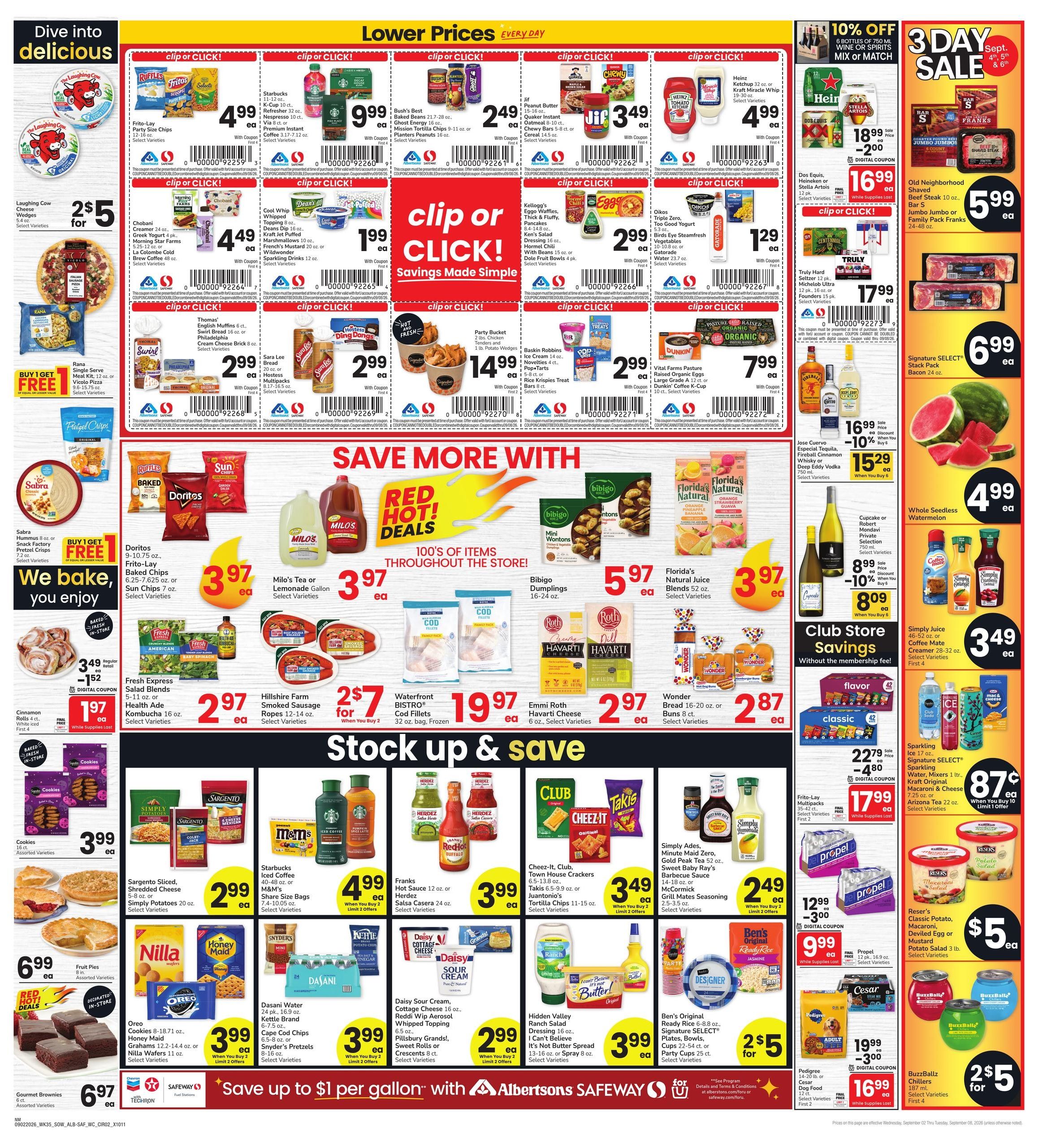 Albertsons (Las Cruces Area, NM) Weekly Ad September 2 - 8, 2026
