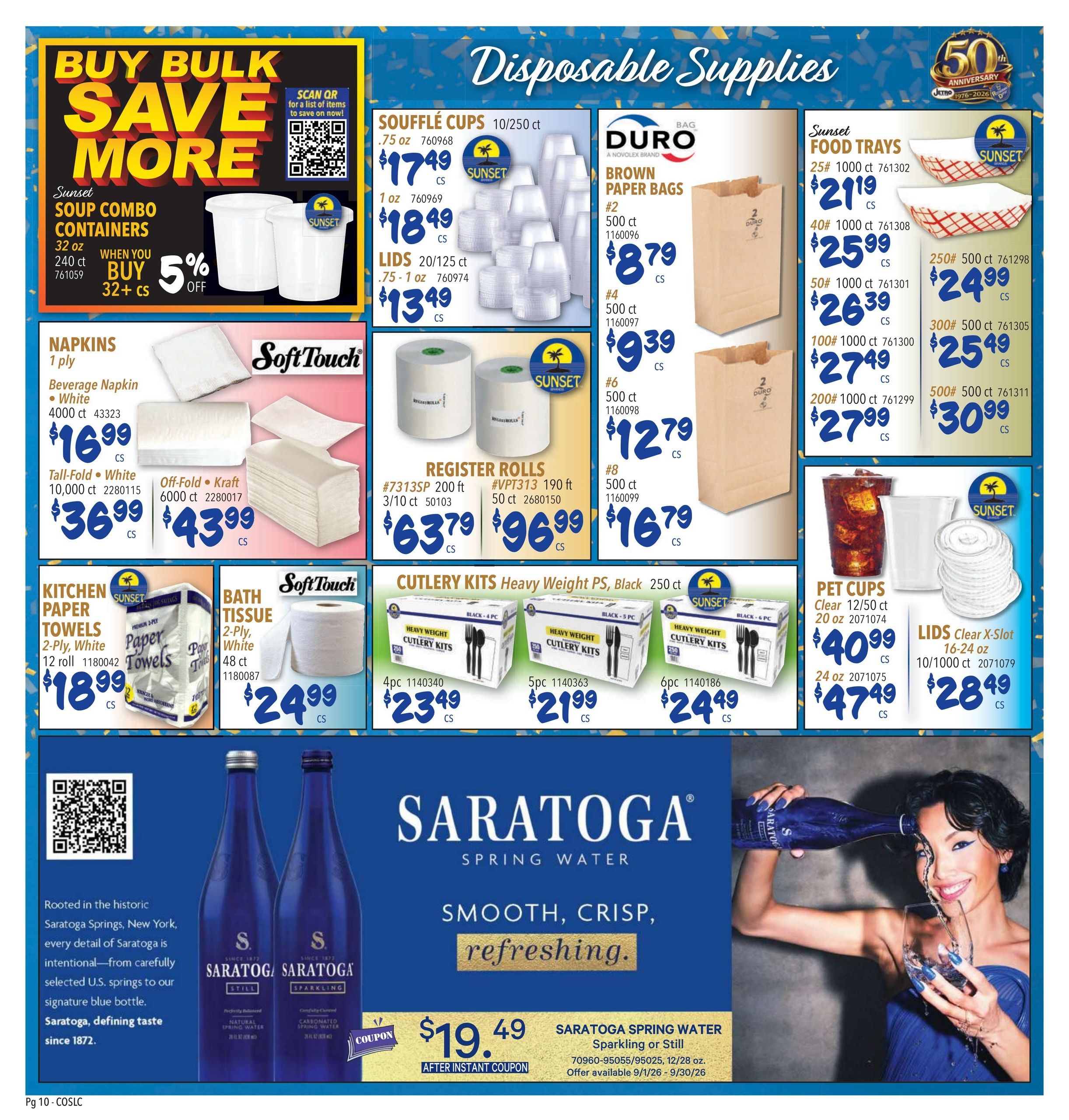 Restaurant Depot (Arvada Area, CO) Weekly Ad September 1 - 30, 2026