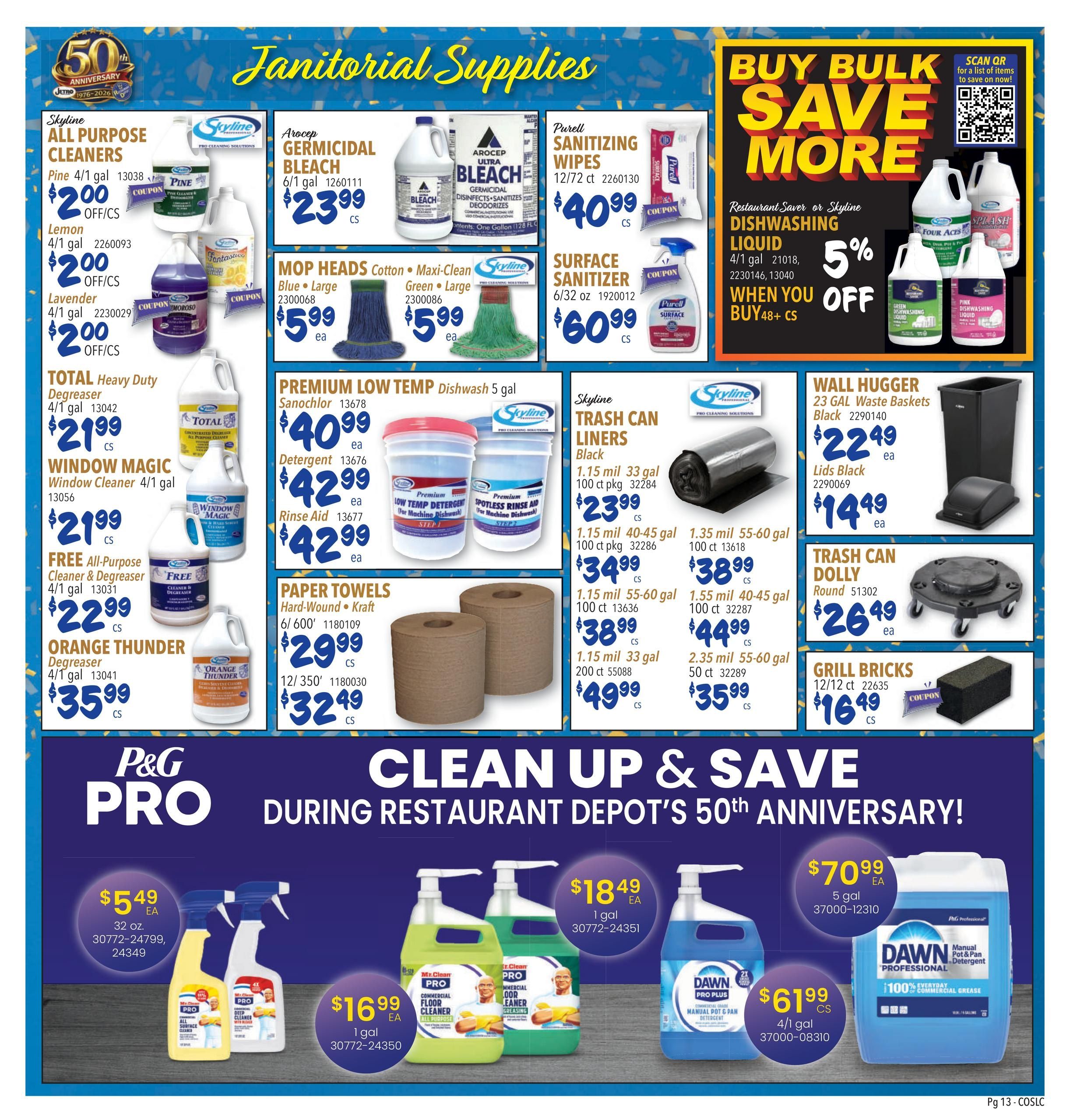 Restaurant Depot (Arvada Area, CO) Weekly Ad September 1 - 30, 2026