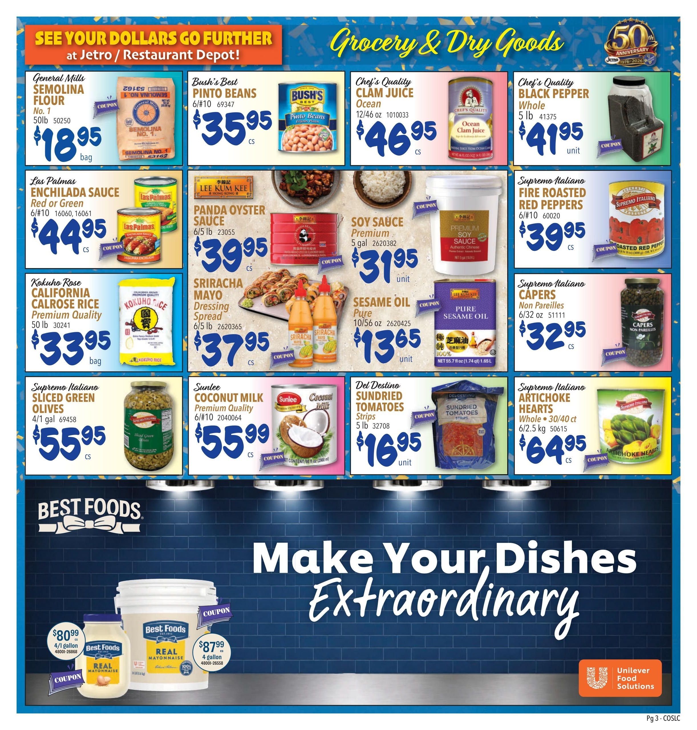 Restaurant Depot (Arvada Area, CO) Weekly Ad September 1 - 30, 2026