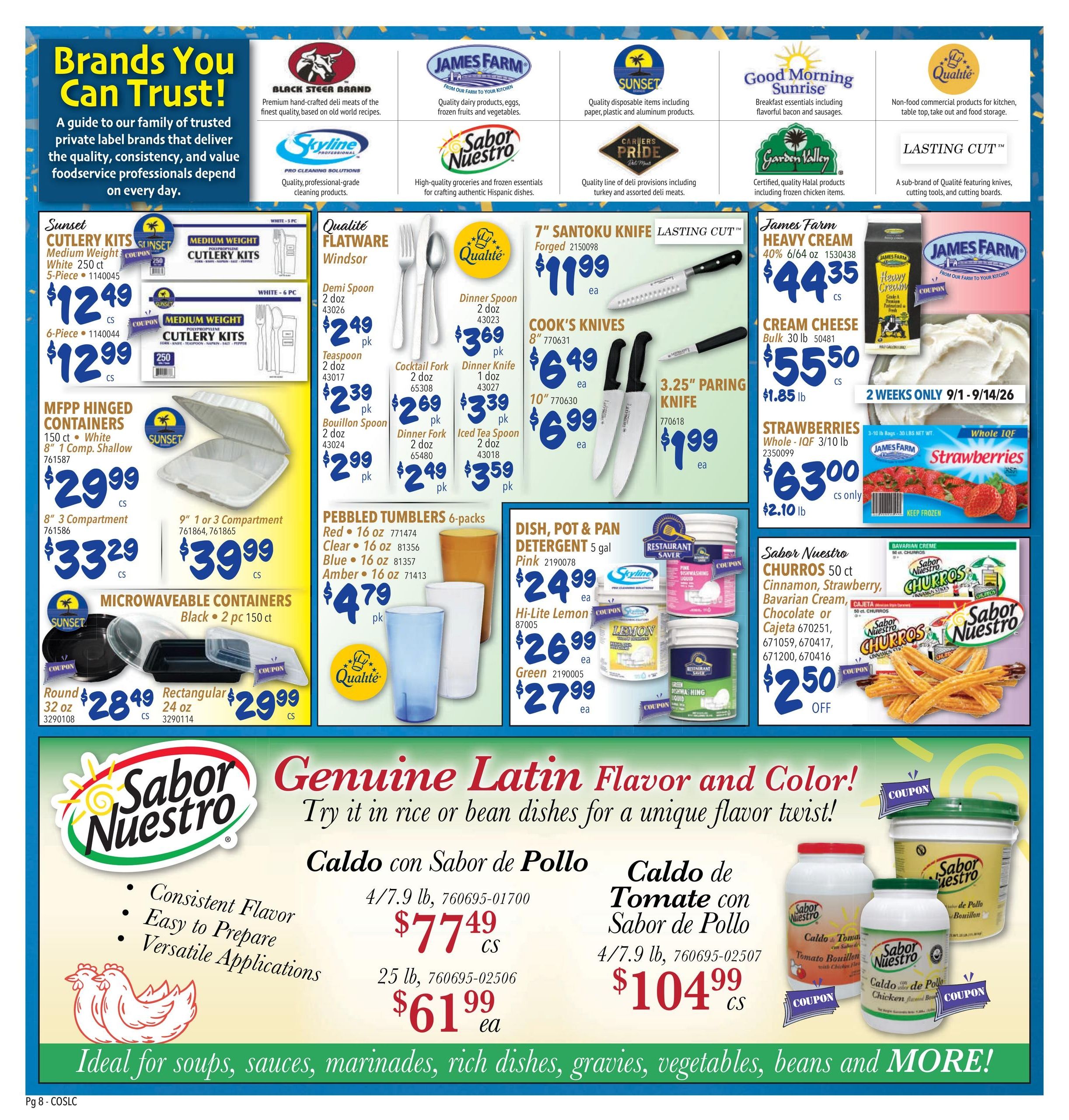Restaurant Depot (Arvada Area, CO) Weekly Ad September 1 - 30, 2026