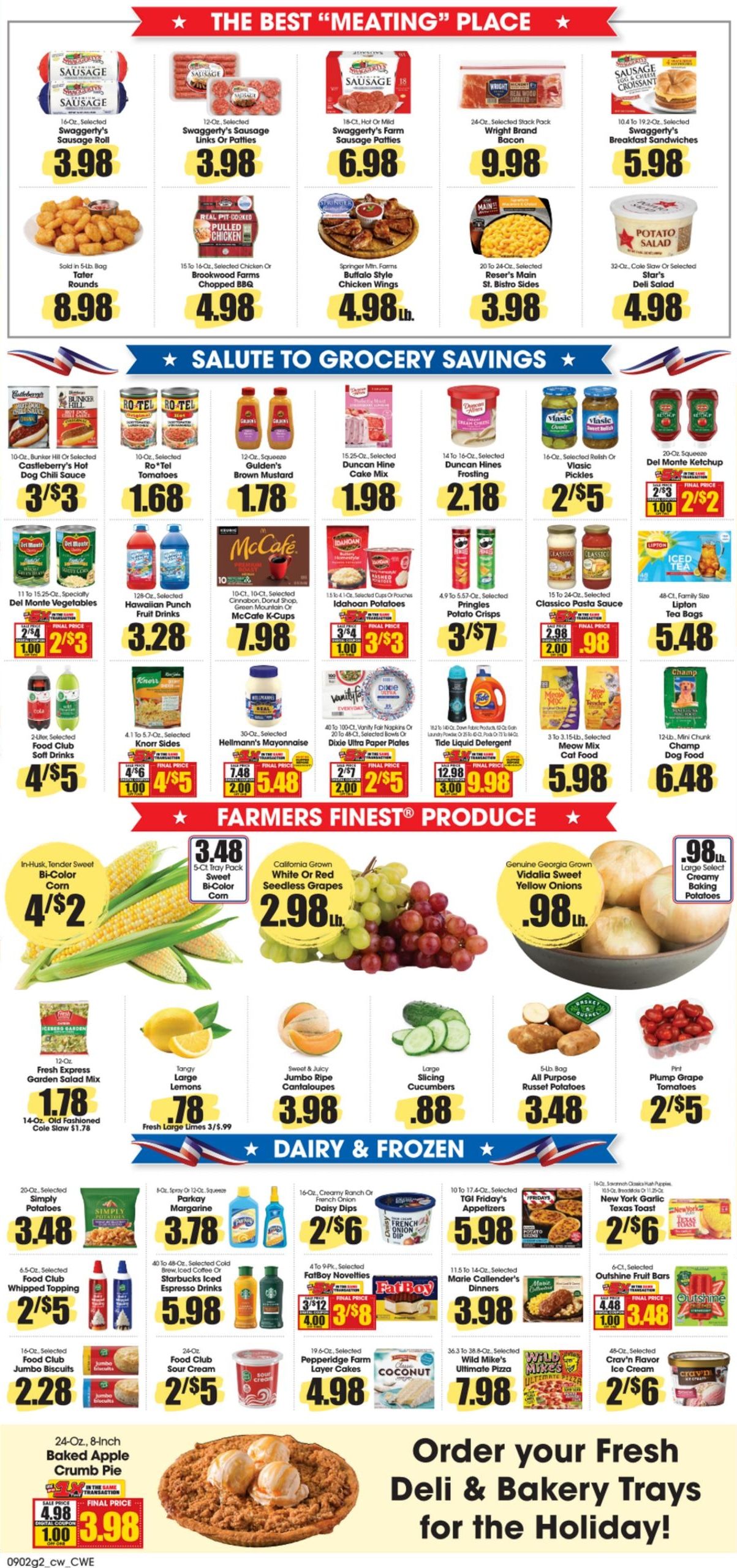 CW Foods (London Area, KY) Weekly Ad September 1 - 7, 2026