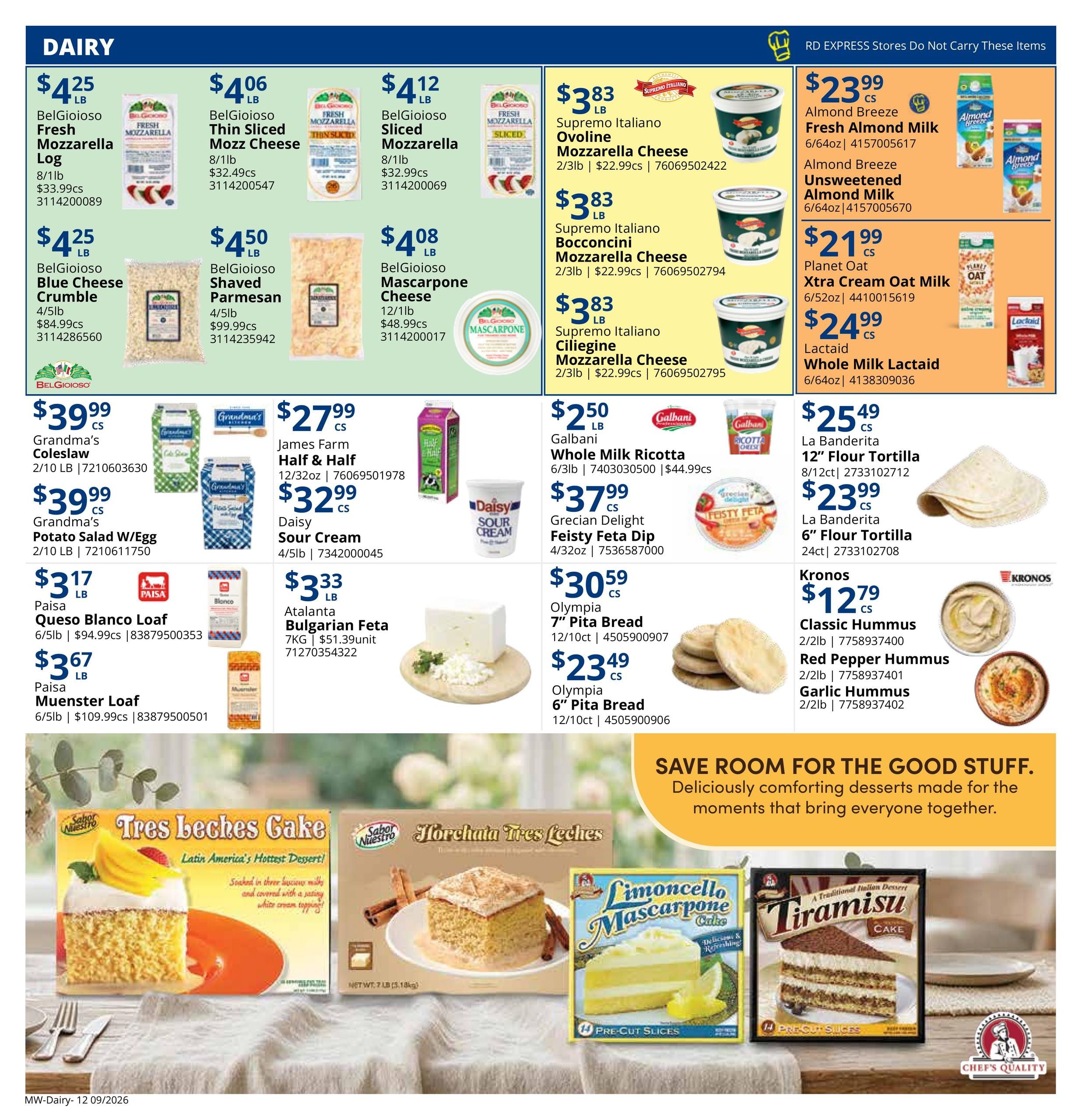 Restaurant Depot (Addison Area, IL) Weekly Ad September 1 - 30, 2026