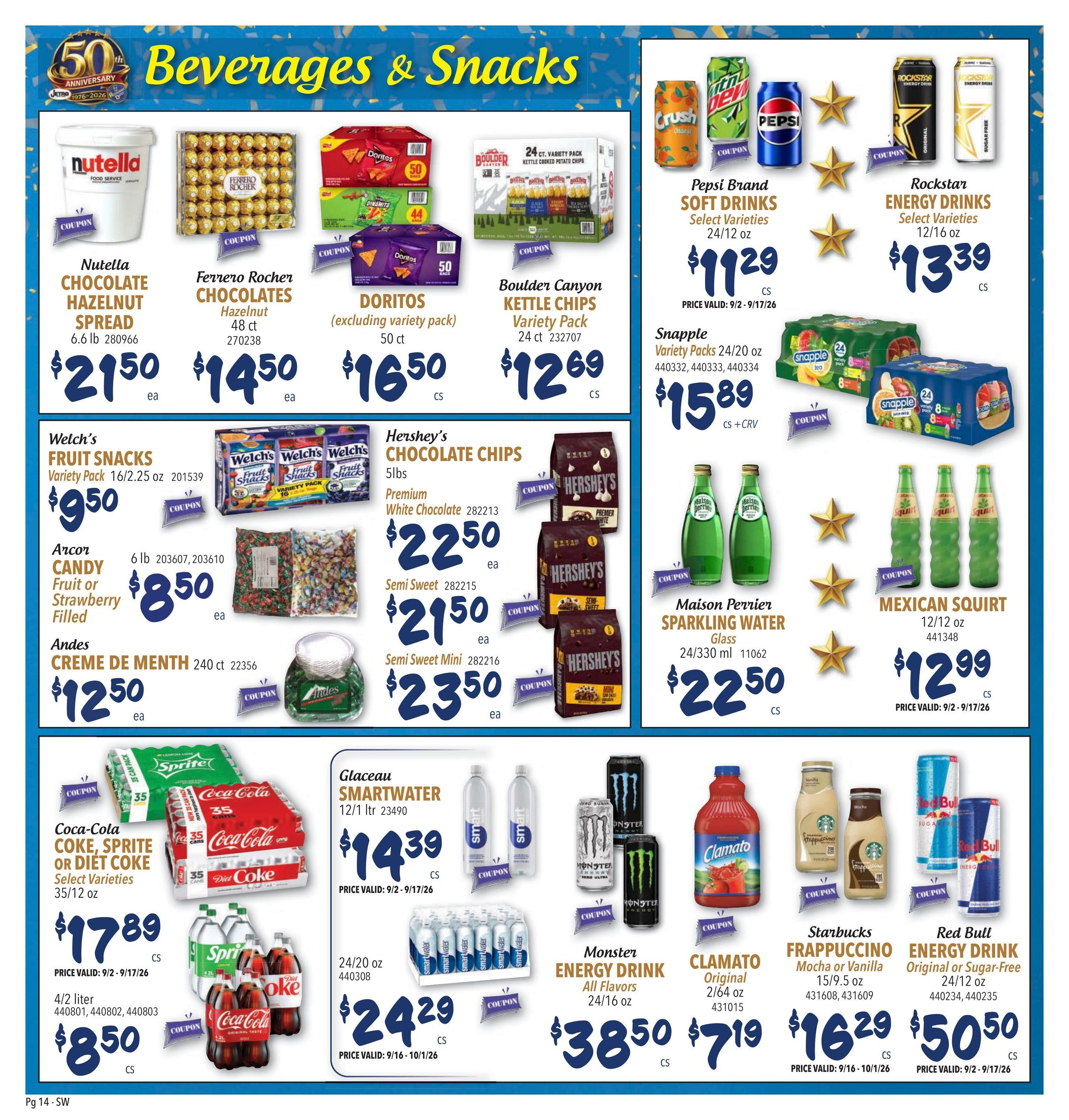 Restaurant Depot (Avondale Area, AZ) Weekly Ad September 1 - 30, 2026