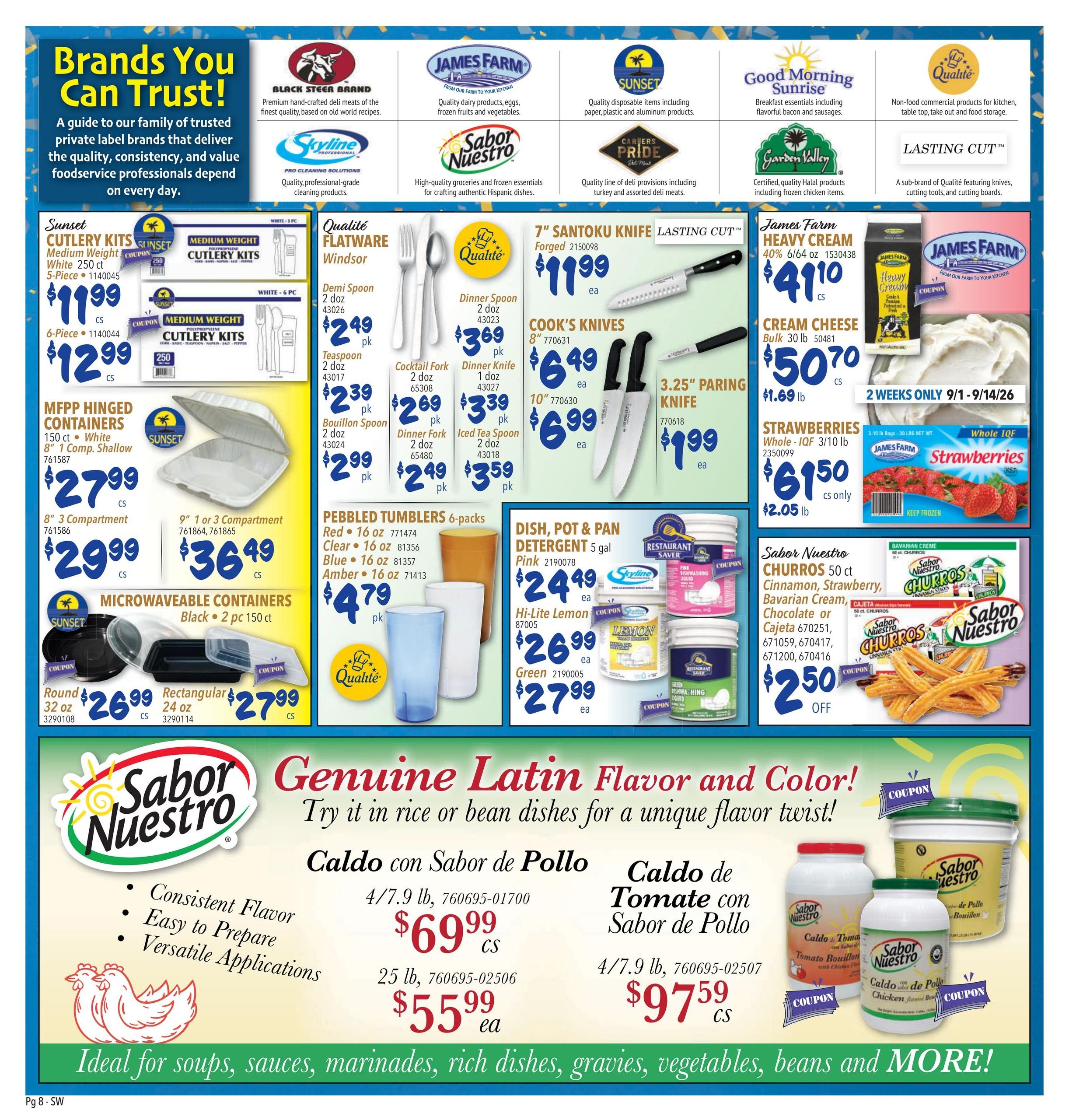 Restaurant Depot (Avondale Area, AZ) Weekly Ad September 1 - 30, 2026