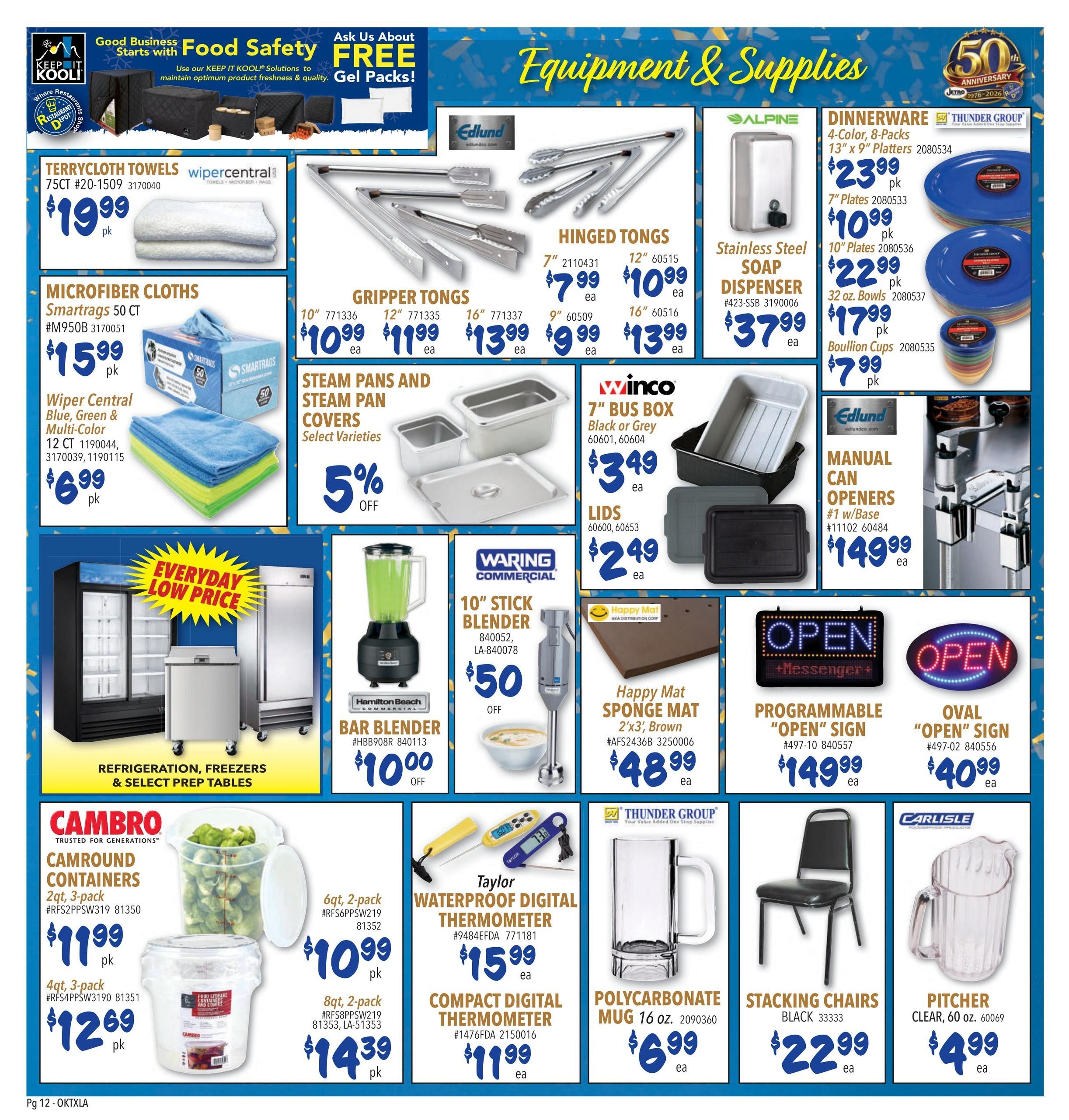 Restaurant Depot (Addis Area, LA) Weekly Ad September 1 - 30, 2026