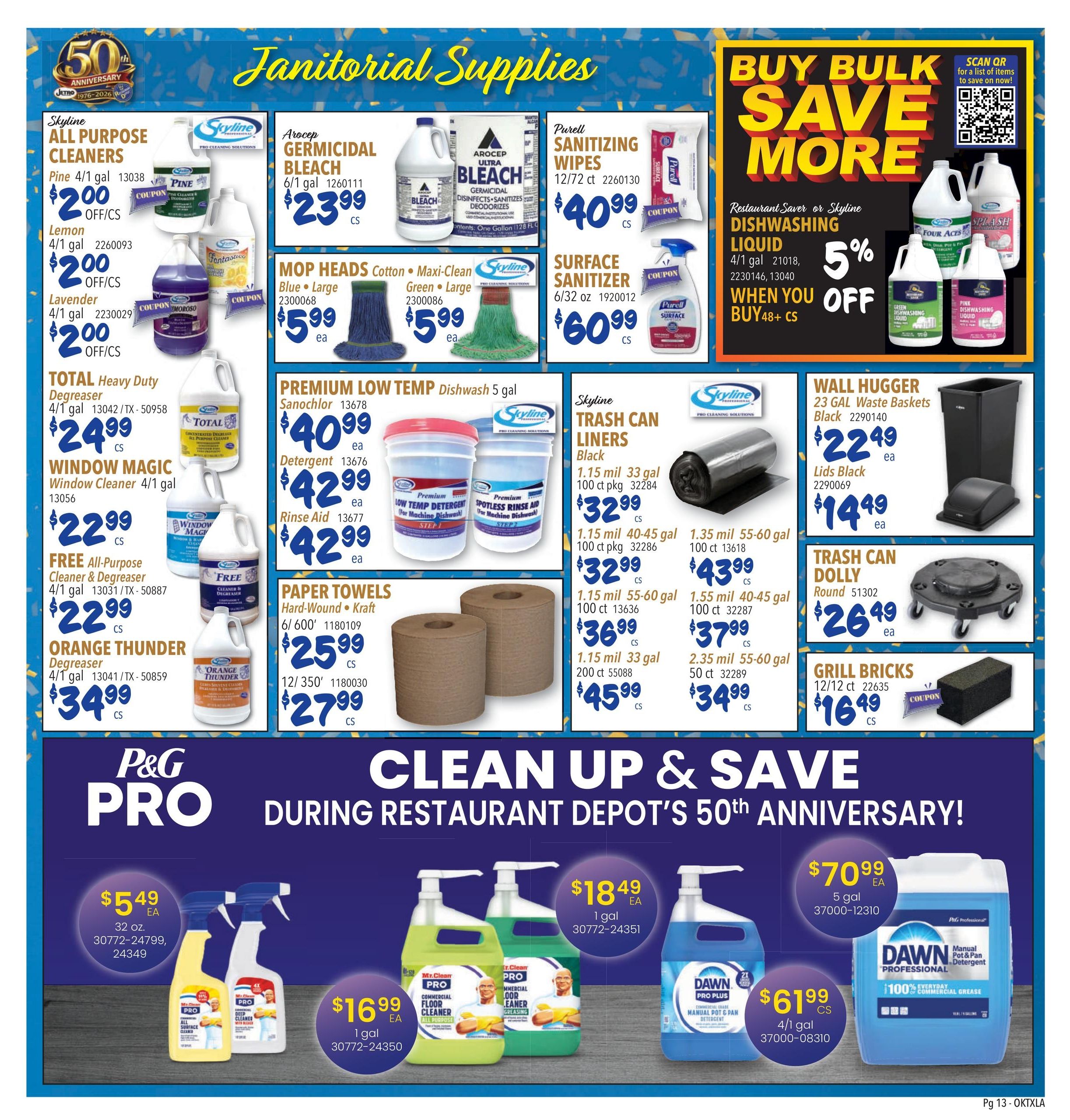 Restaurant Depot (Addis Area, LA) Weekly Ad September 1 - 30, 2026