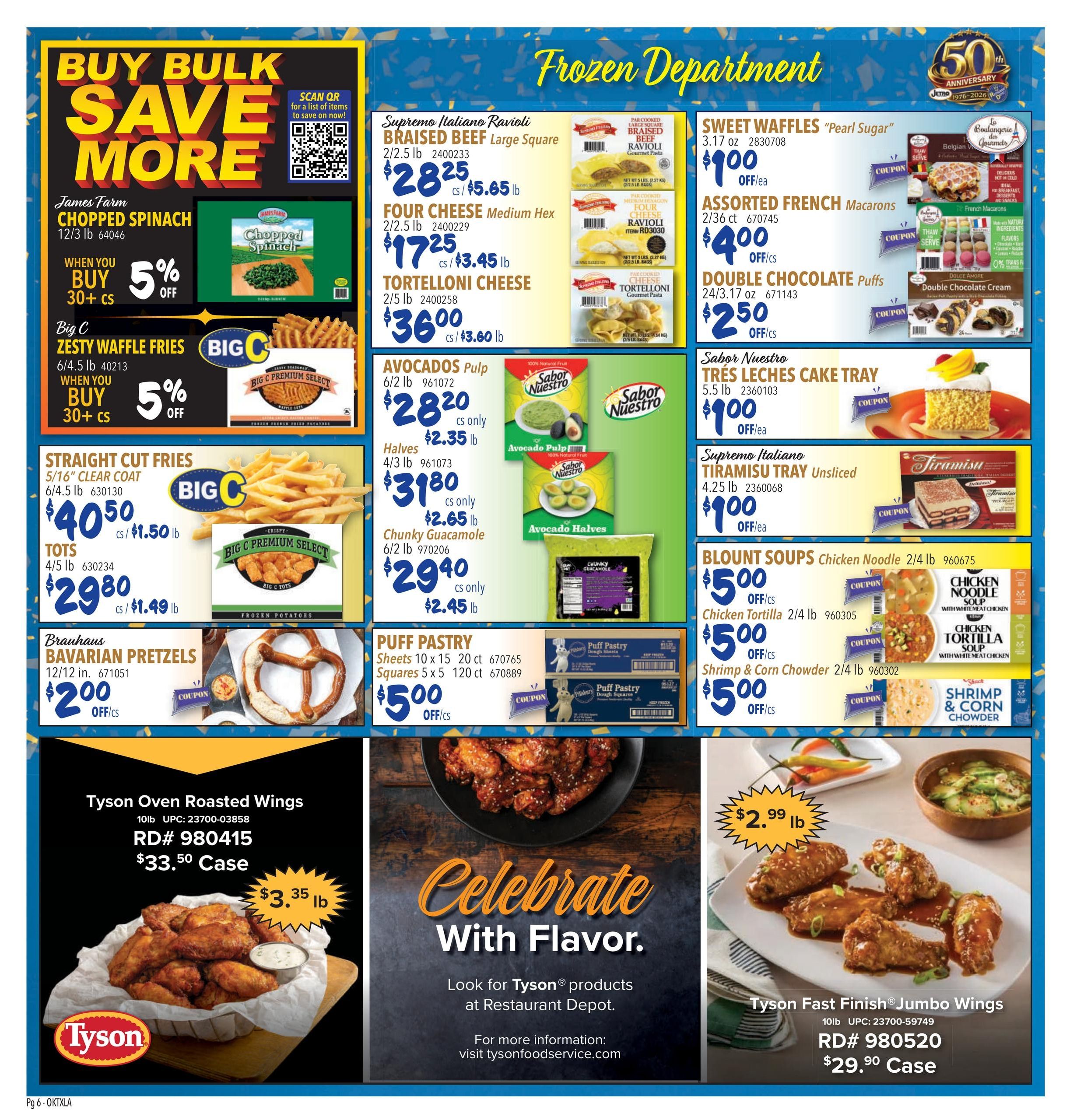 Restaurant Depot (Addis Area, LA) Weekly Ad September 1 - 30, 2026