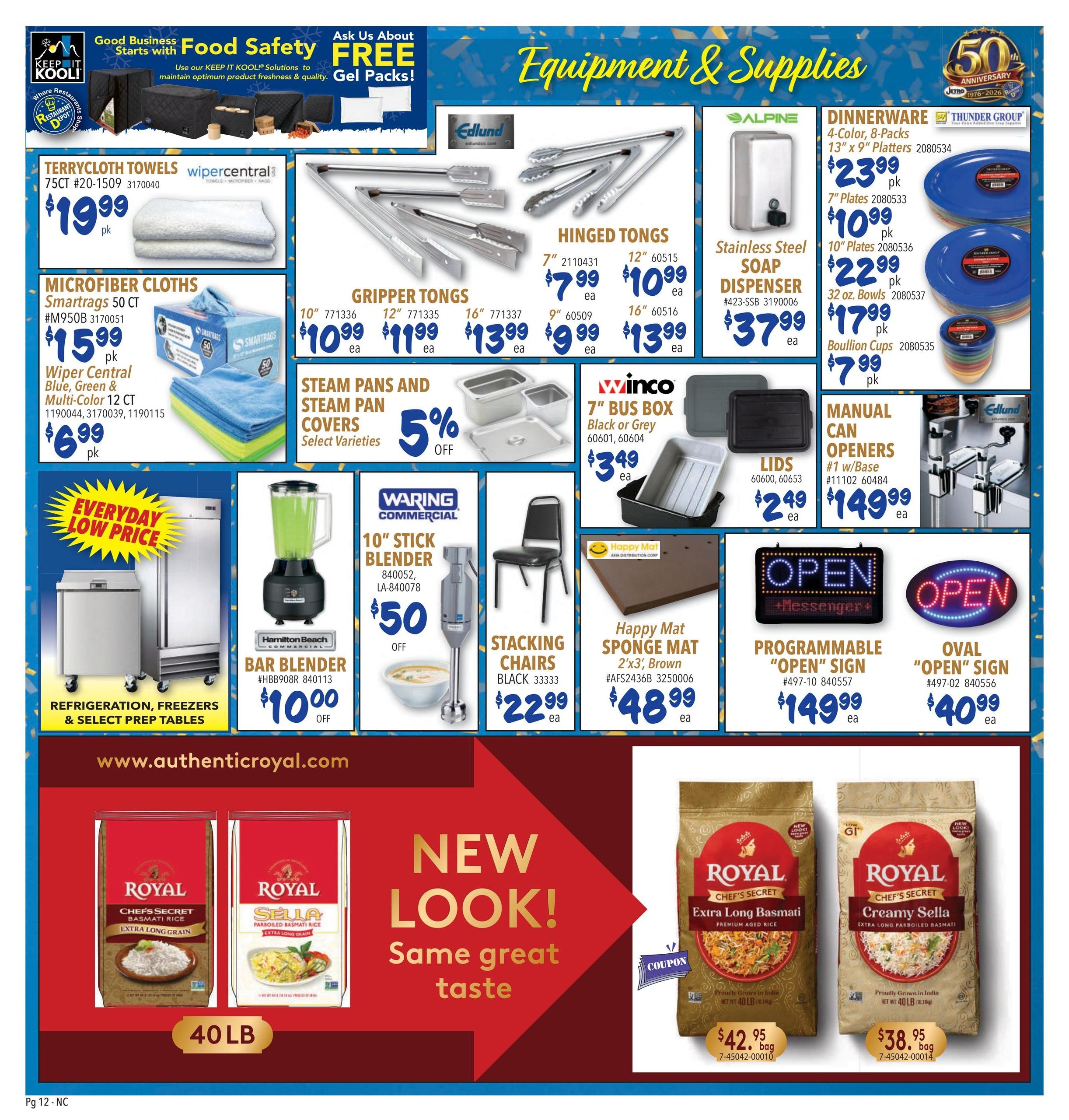 Restaurant Depot (Alameda Area, CA) Weekly Ad September 1 - 30, 2026