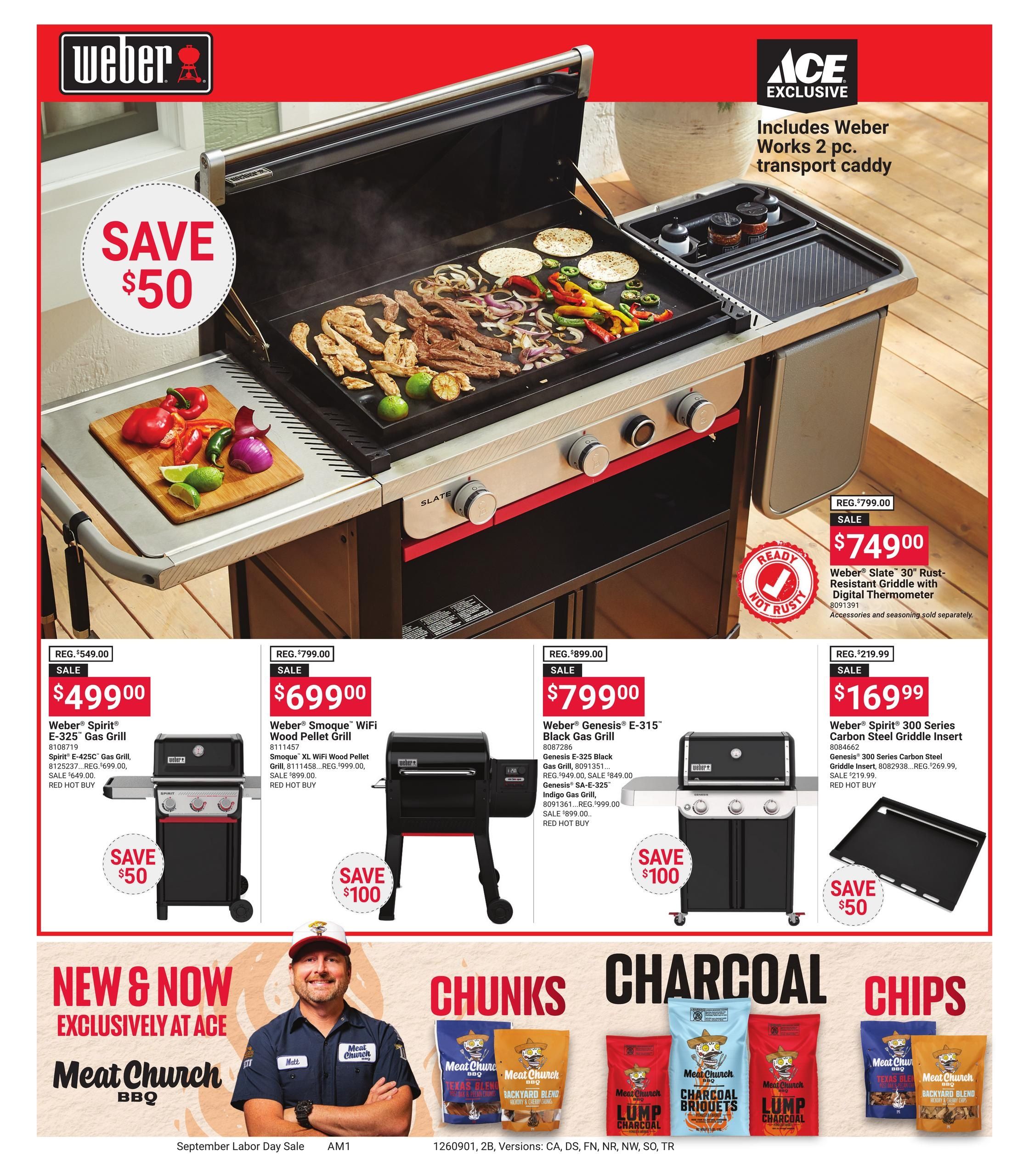 Ace Hardware (Andalusia Area, AL) September Labor Day Weekly Ad September 1 - 14, 2026