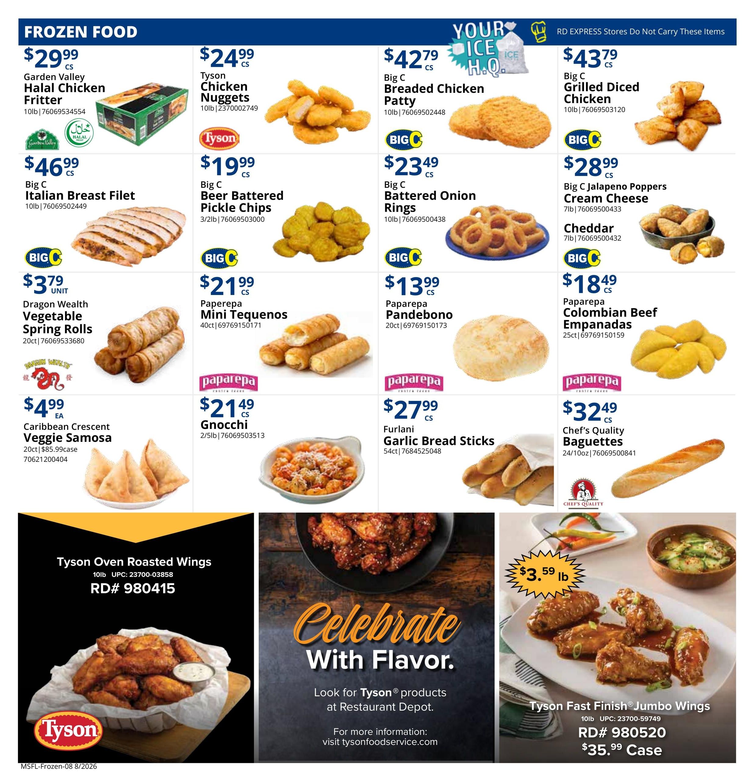 Restaurant Depot (Birmingham Area, AL) Weekly Ad September 1 - 30, 2026