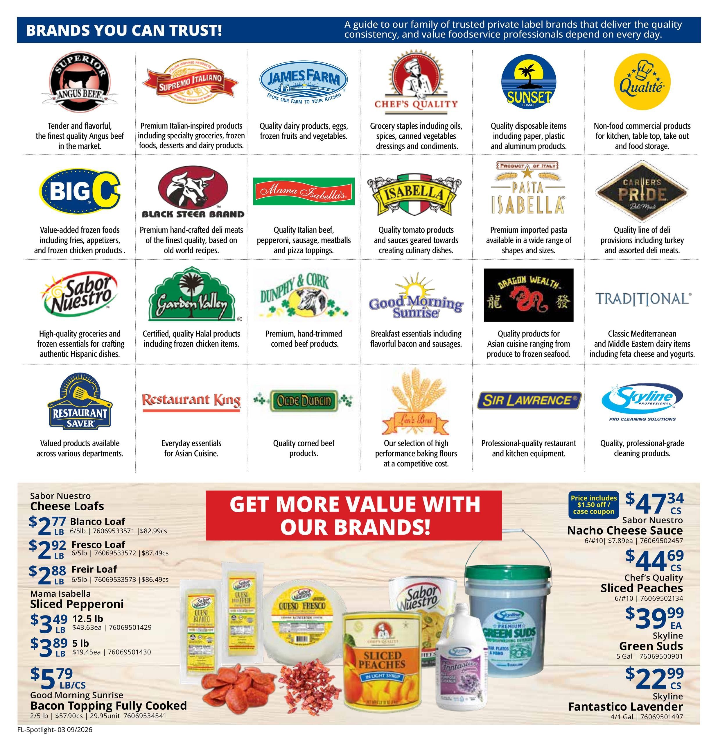 Restaurant Depot (Altamonte Springs Area, FL) Weekly Ad September 1 - 30, 2026