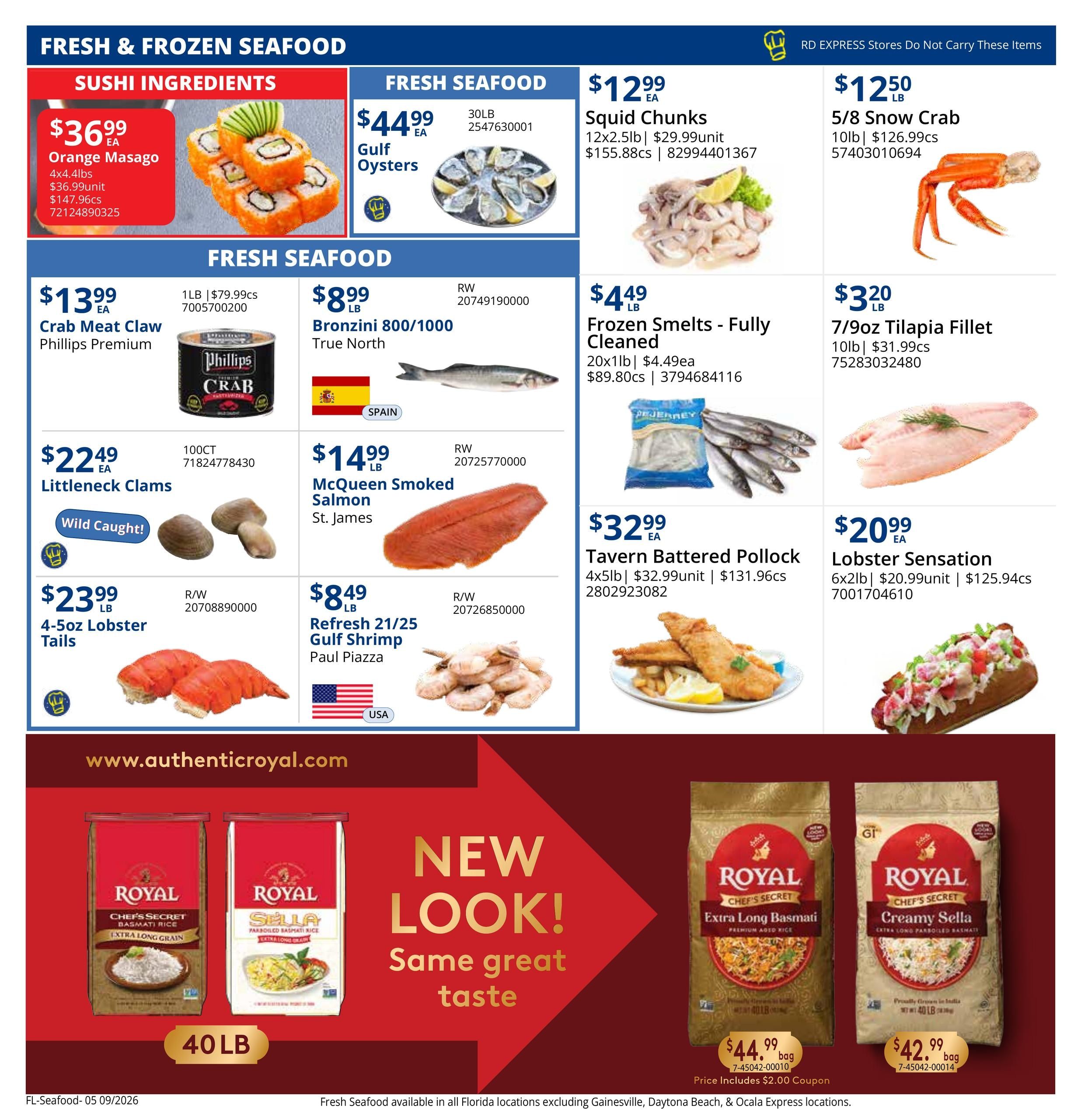 Restaurant Depot (Altamonte Springs Area, FL) Weekly Ad September 1 - 30, 2026