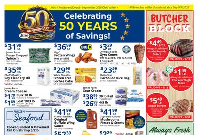 Restaurant Depot (Bath Area, IN) Weekly Ad September 1 - 30, 2026