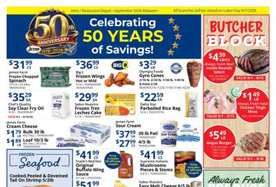 Restaurant Depot (Belleville Area, IL) Weekly Ad September 1 - 30, 2026