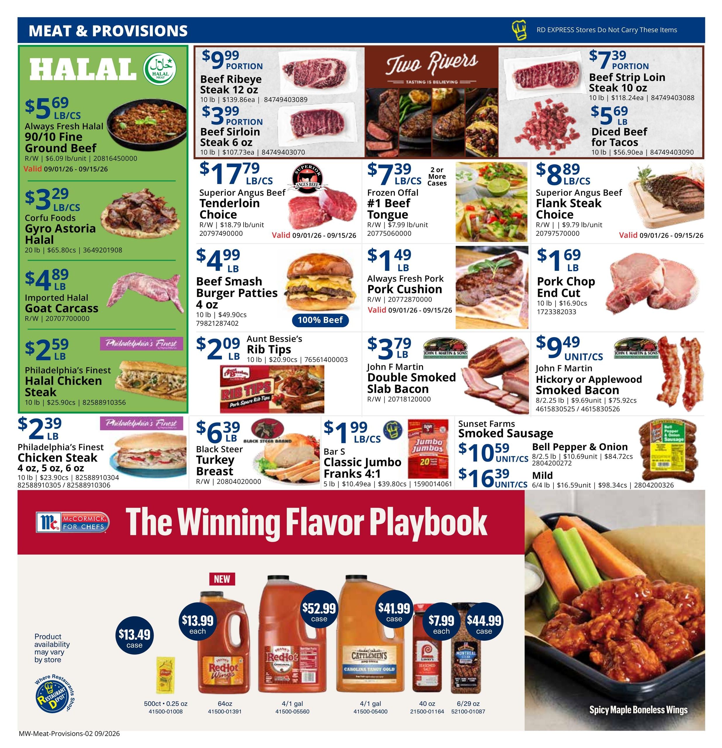 Restaurant Depot (Belleville Area, IL) Weekly Ad September 1 - 30, 2026