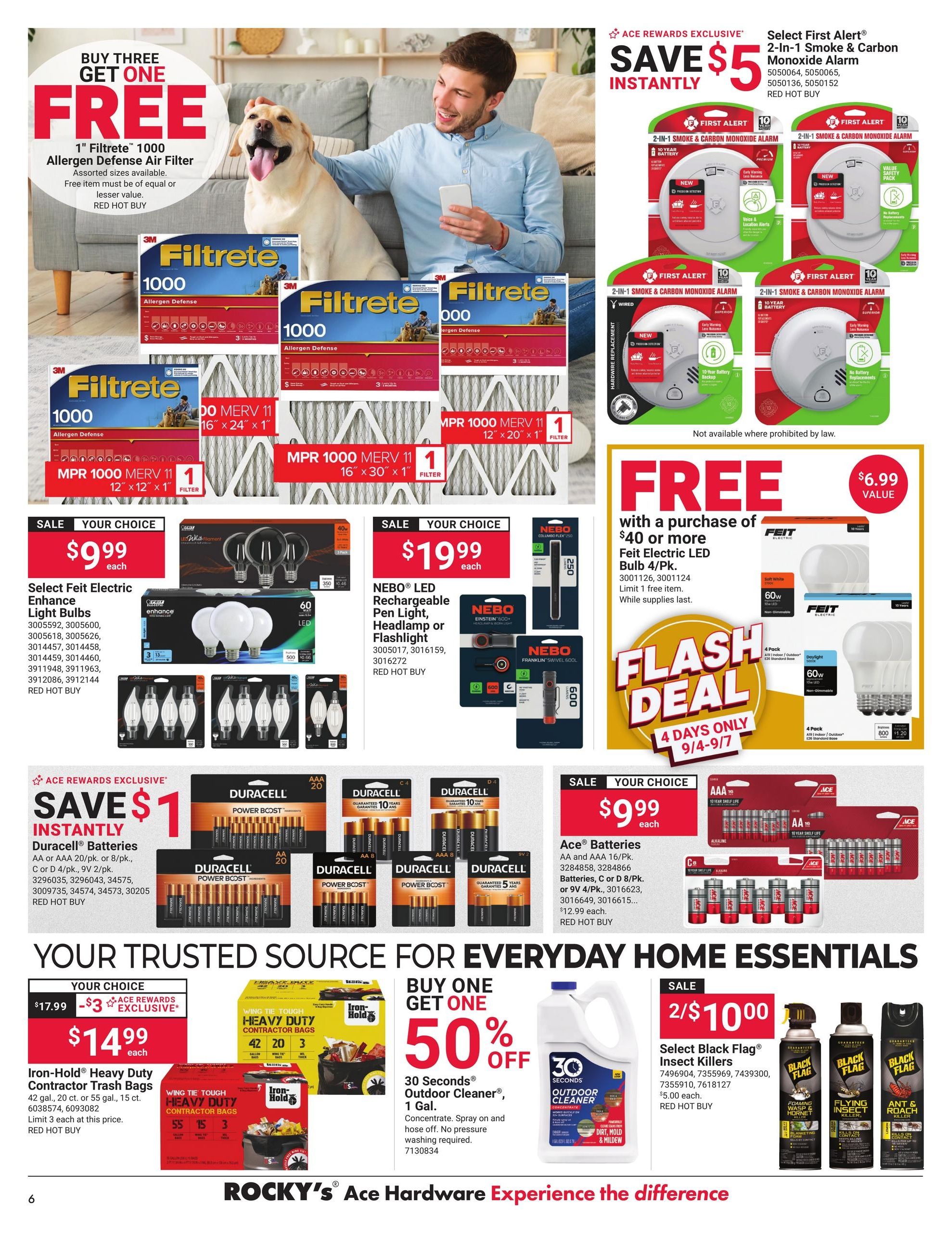 Ace Hardware (Boca Raton Area, FL) September Labor Day Event Weekly Ad September 1 - 14, 2026