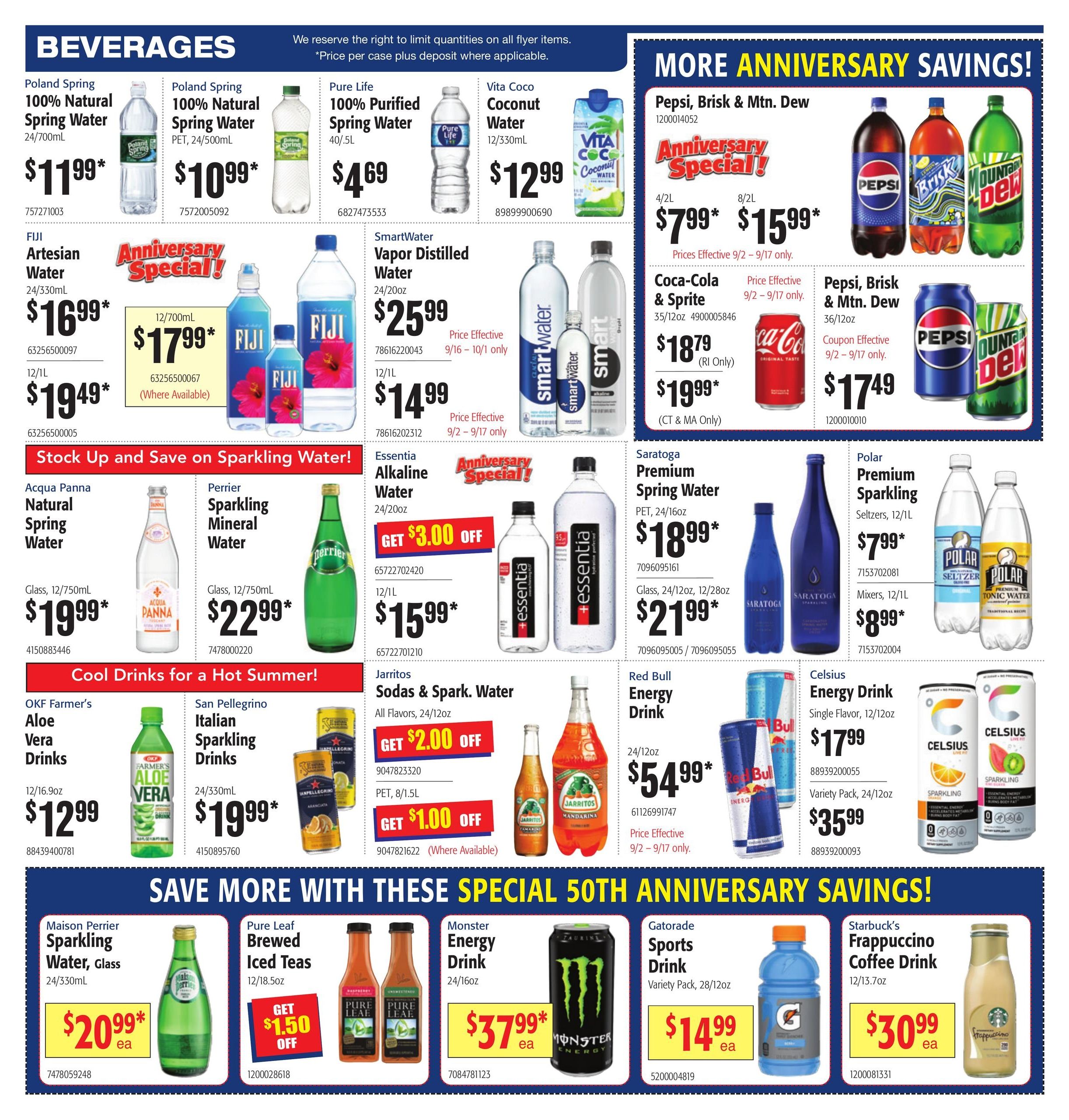 Restaurant Depot (Cromwell Area, CT) Weekly Ad September 1 - 30, 2026