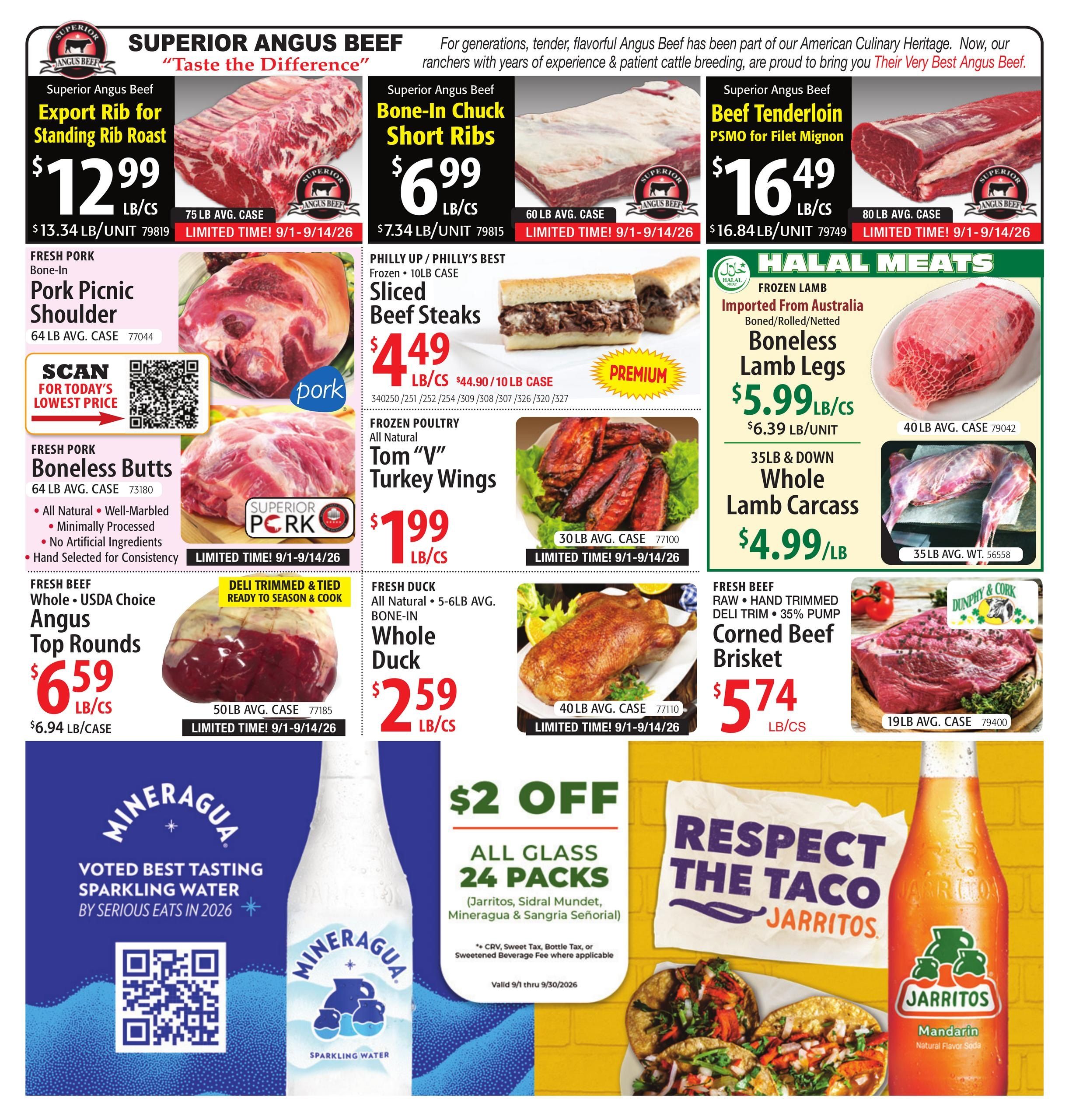 Restaurant Depot (Cromwell Area, CT) Weekly Ad September 1 - 30, 2026