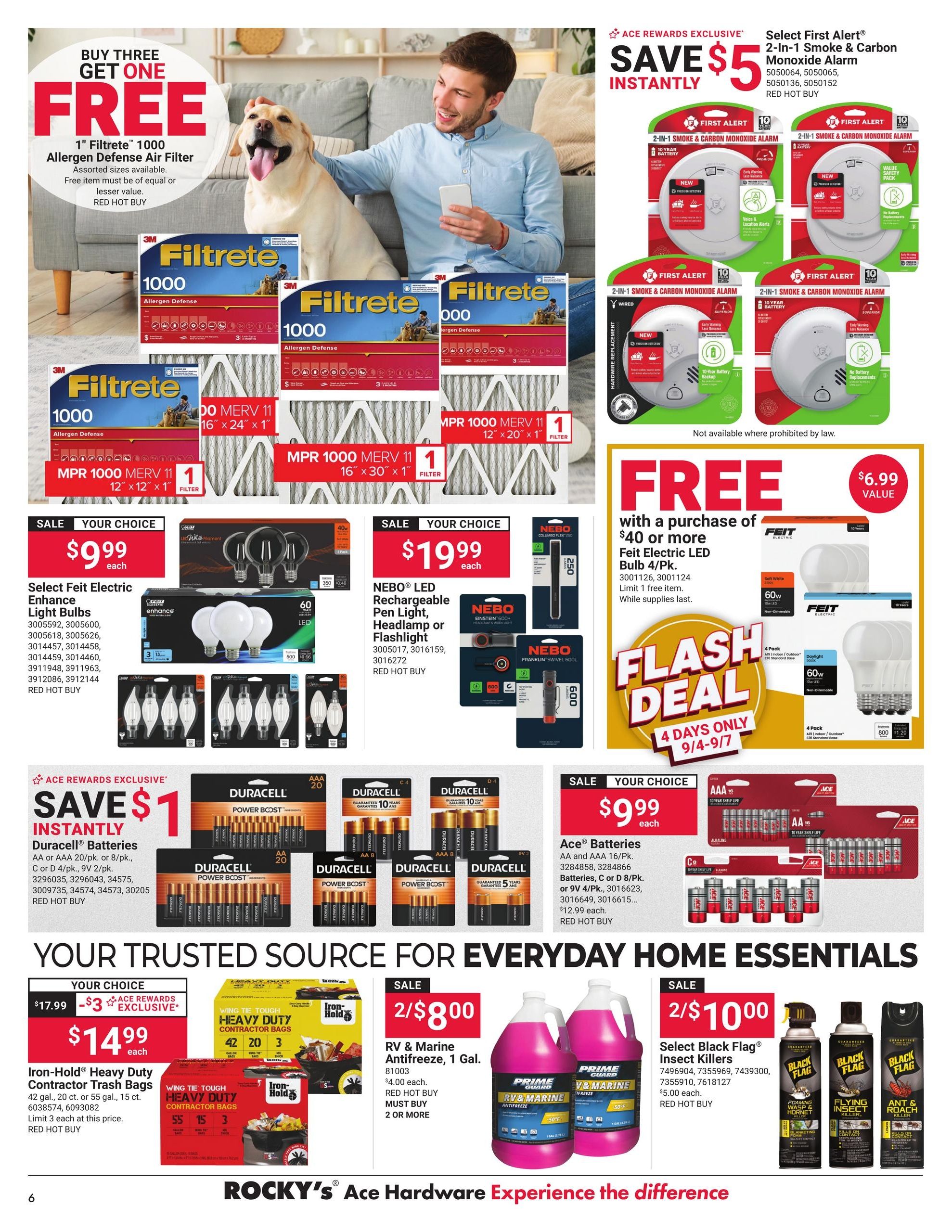 Ace Hardware (Bridgeport Area, CT) Rocky's 100 Years Weekly Ad September 1 - 14, 2026