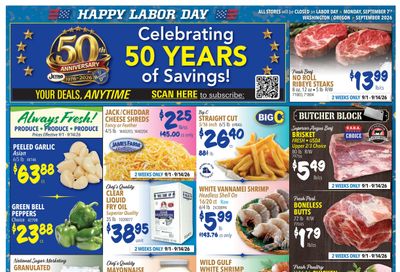 Restaurant Depot (Beavercreek Area, OR) Weekly Ad September 1 - 30, 2026