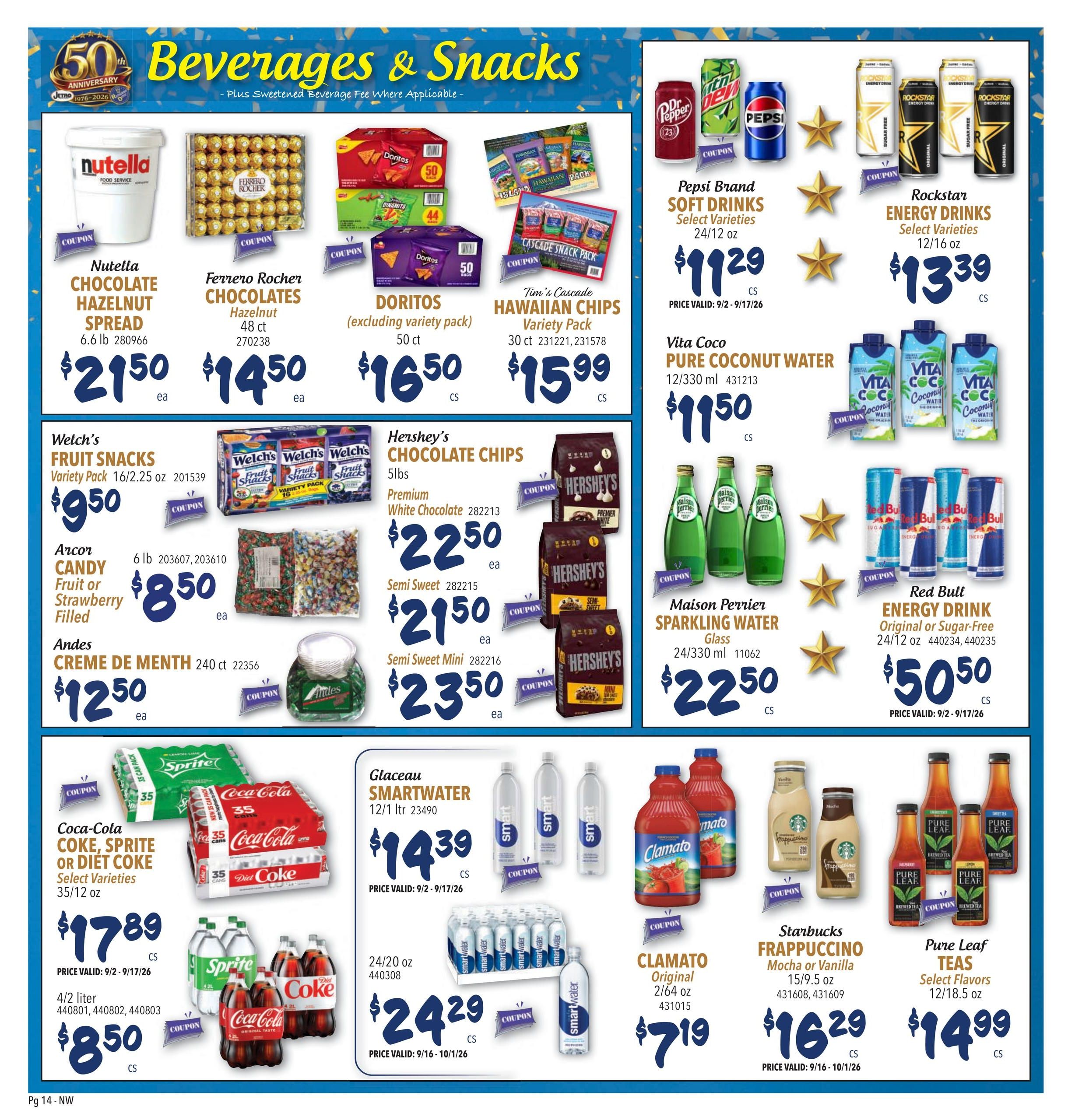 Restaurant Depot (Beavercreek Area, OR) Weekly Ad September 1 - 30, 2026