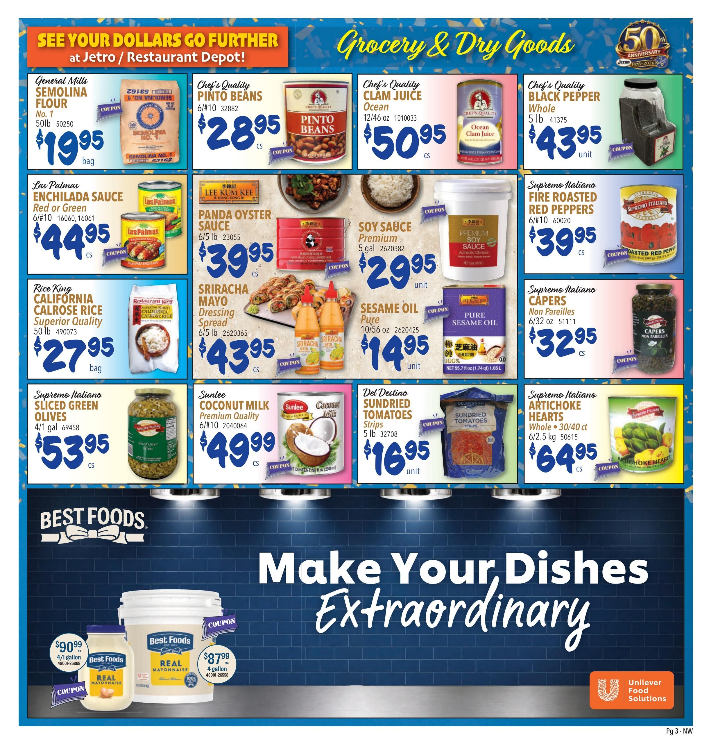 Restaurant Depot (Beavercreek Area, OR) Weekly Ad September 1 - 30, 2026