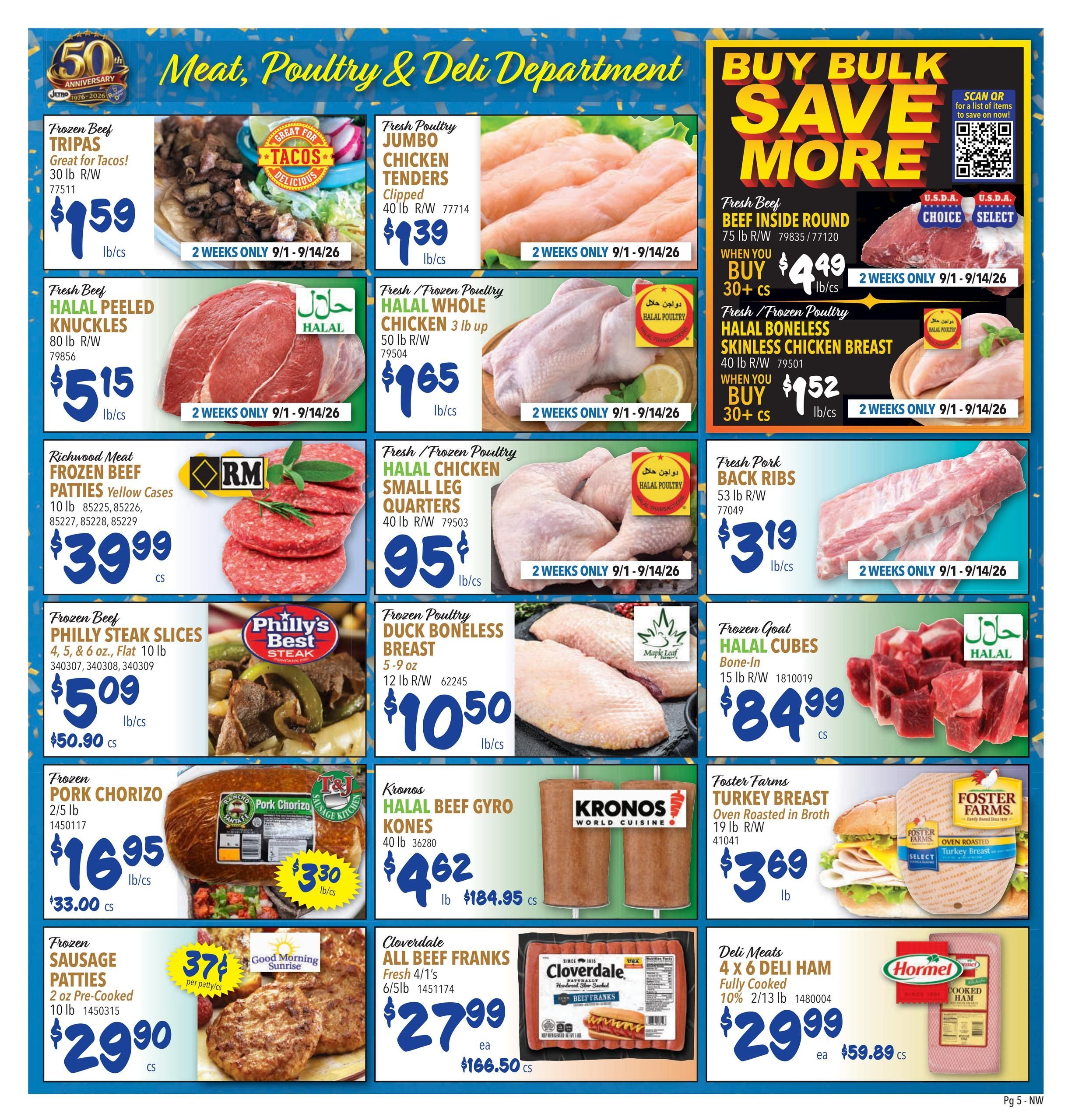 Restaurant Depot (Beavercreek Area, OR) Weekly Ad September 1 - 30, 2026