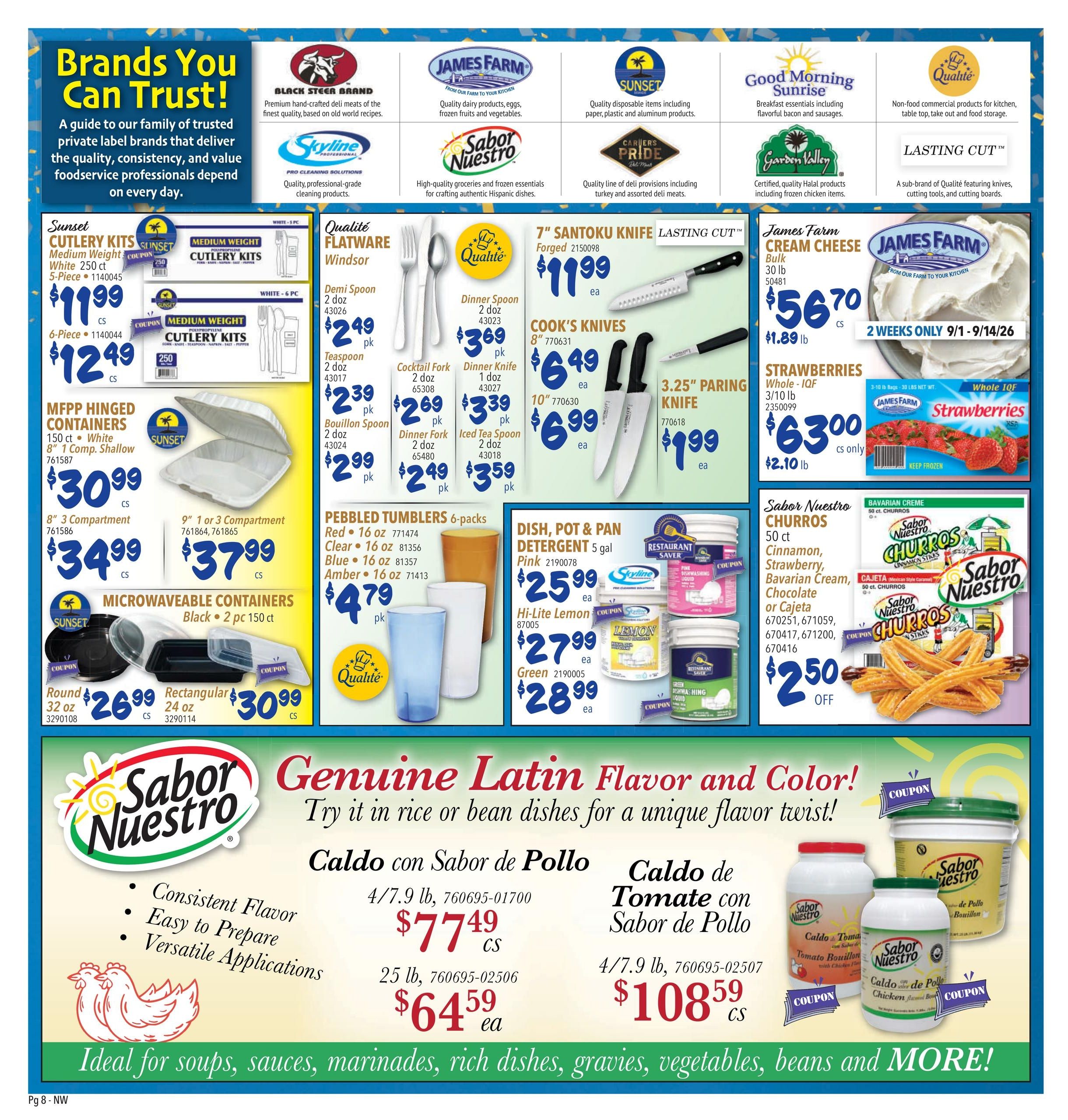 Restaurant Depot (Beavercreek Area, OR) Weekly Ad September 1 - 30, 2026